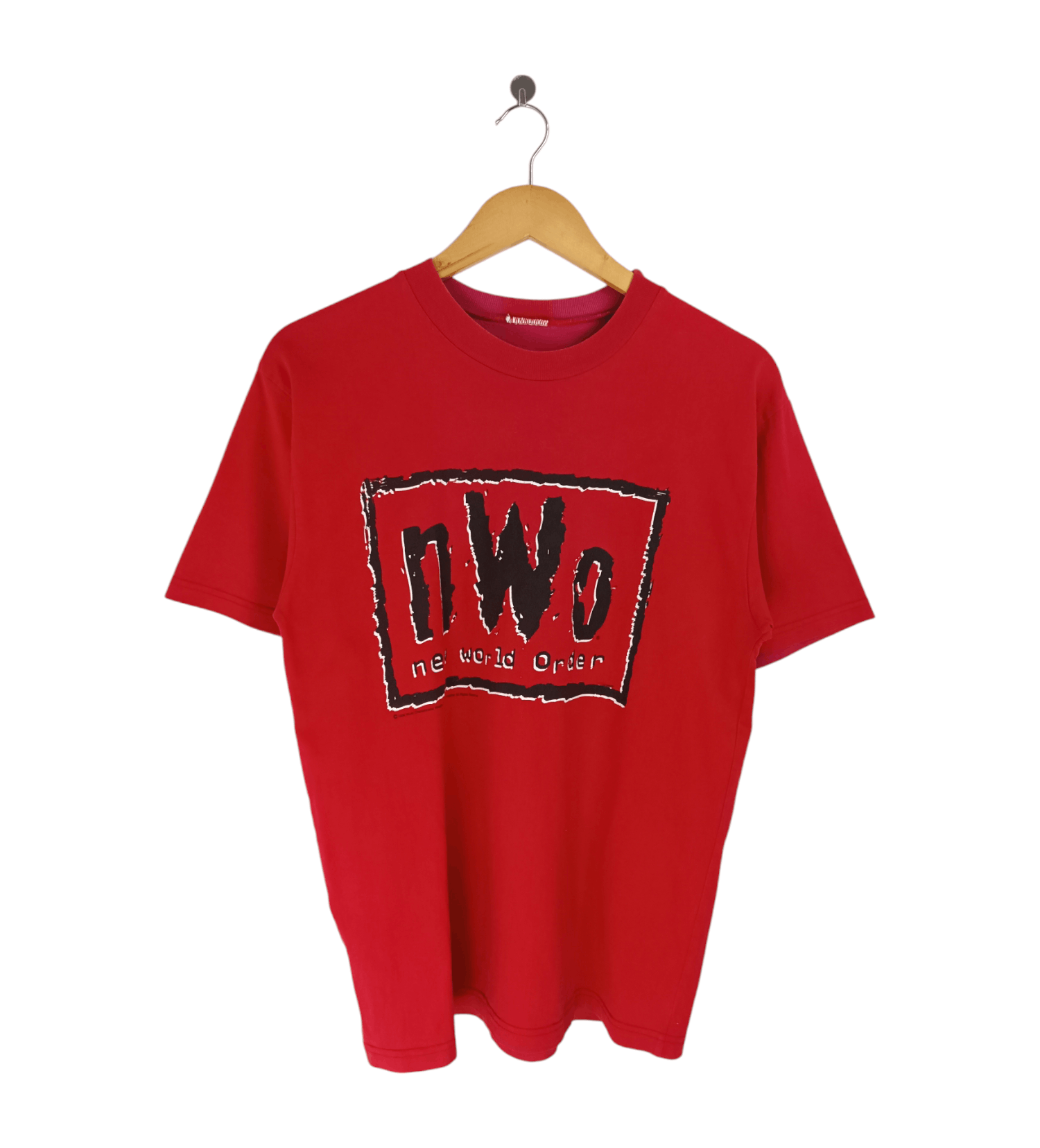 VINTAGE 90'S N.W.O NEW WORLD ORDER HOGAN NASH VERY RARE TEE