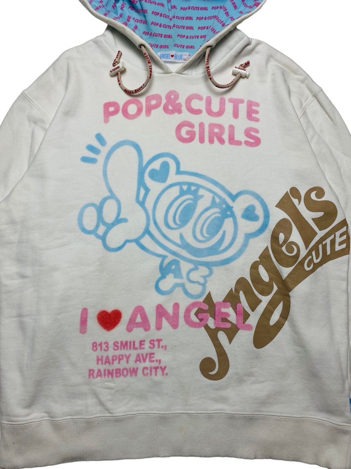 Angel Blue 2000s Angel Blue - Pop & Cute Girls Hoodie Size US M / EU 48-50 / 2 - 4 Thumbnail