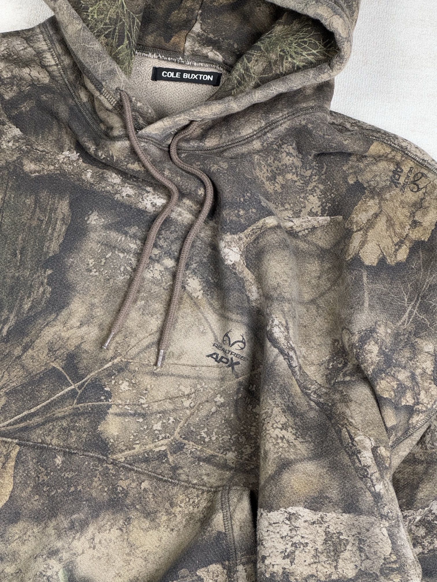 Cole Buxton tree camo hoodie Size US M / EU 48-50 / 2 - 2 Thumbnail