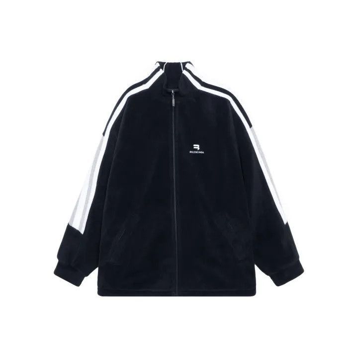 Balenciaga Balenciaga Retro Sports Logo Zip Jacket 0079-2507 Size US S / EU 44-46 / 1 - 1 Thumbnail