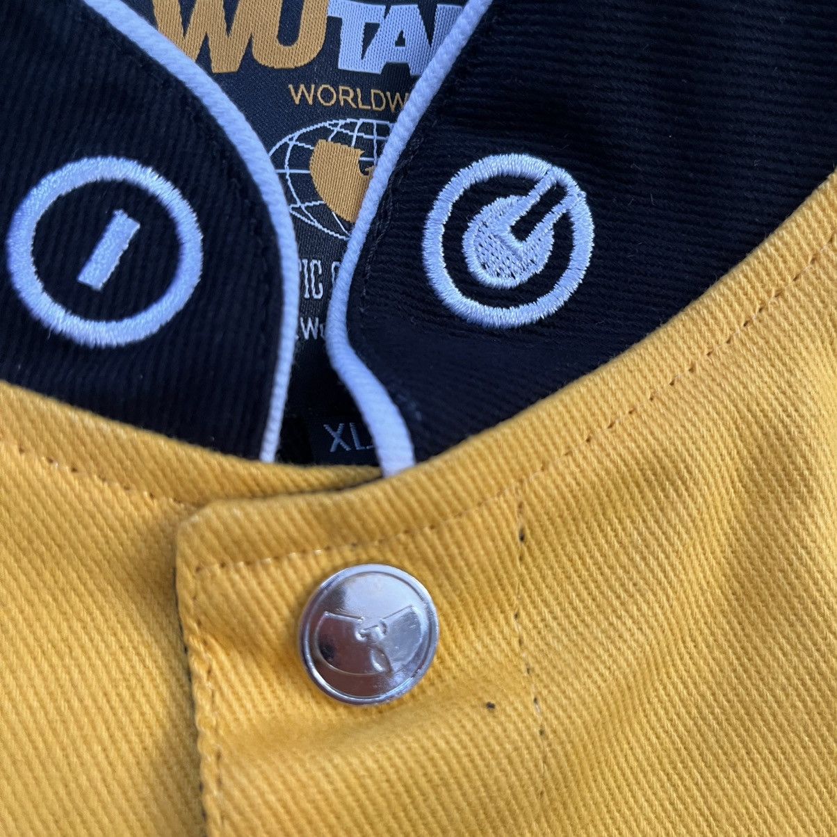Wu-Tang Clan Wu-Tang Jacket Size XL Black Yellow Wu-Wear Racer Souvenir Size US XL / EU 56 / 4 - 14 Thumbnail