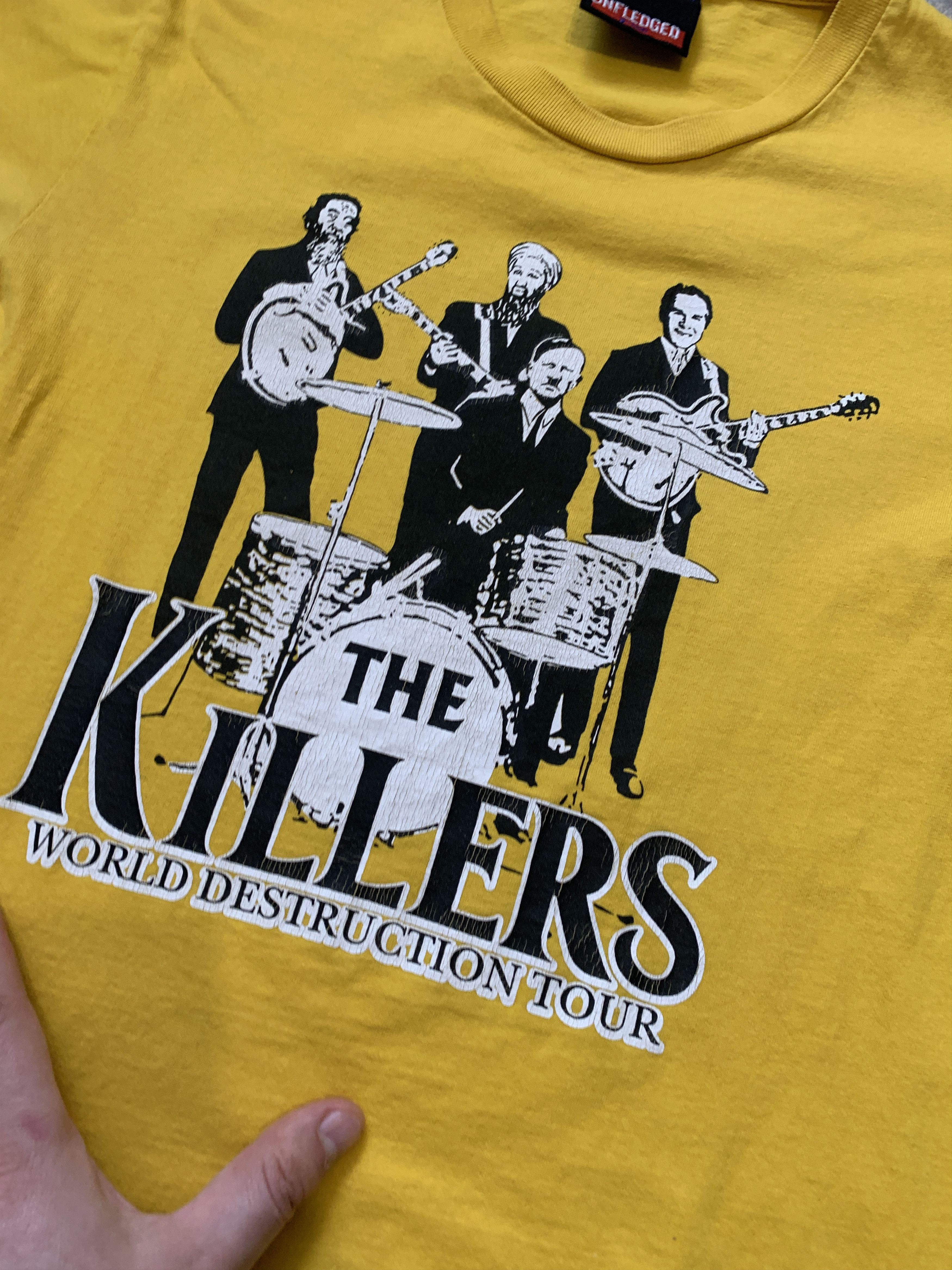 Band Tees The Killers World Destruction Tour Vintage Tee Size US S / EU 44-46 / 1 - 3 Thumbnail