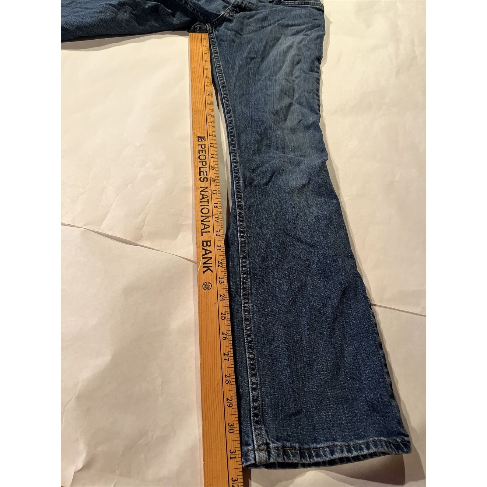 Levi's Levi's 514 Slim Straight Fit Jeans Men's 30x31 Blue Denim Size US 30 / EU 46 - 5 Thumbnail