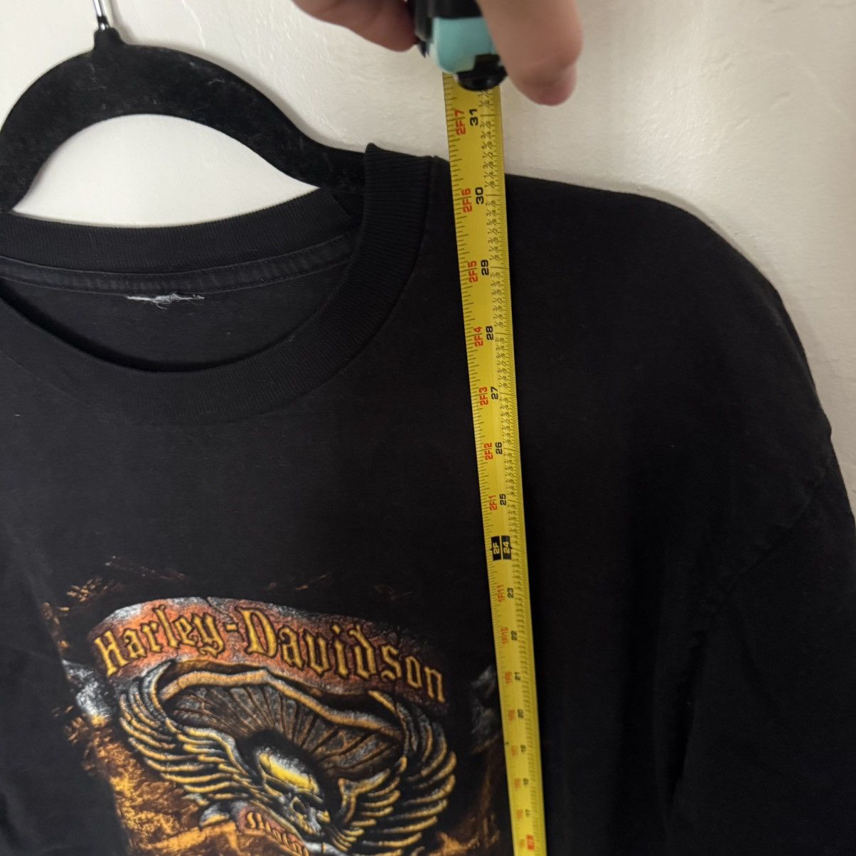 Harley Davidson Harley Davidson Size XL Skull Graphic Black T Shirt Texas Size US XL / EU 56 / 4 - 7 Thumbnail