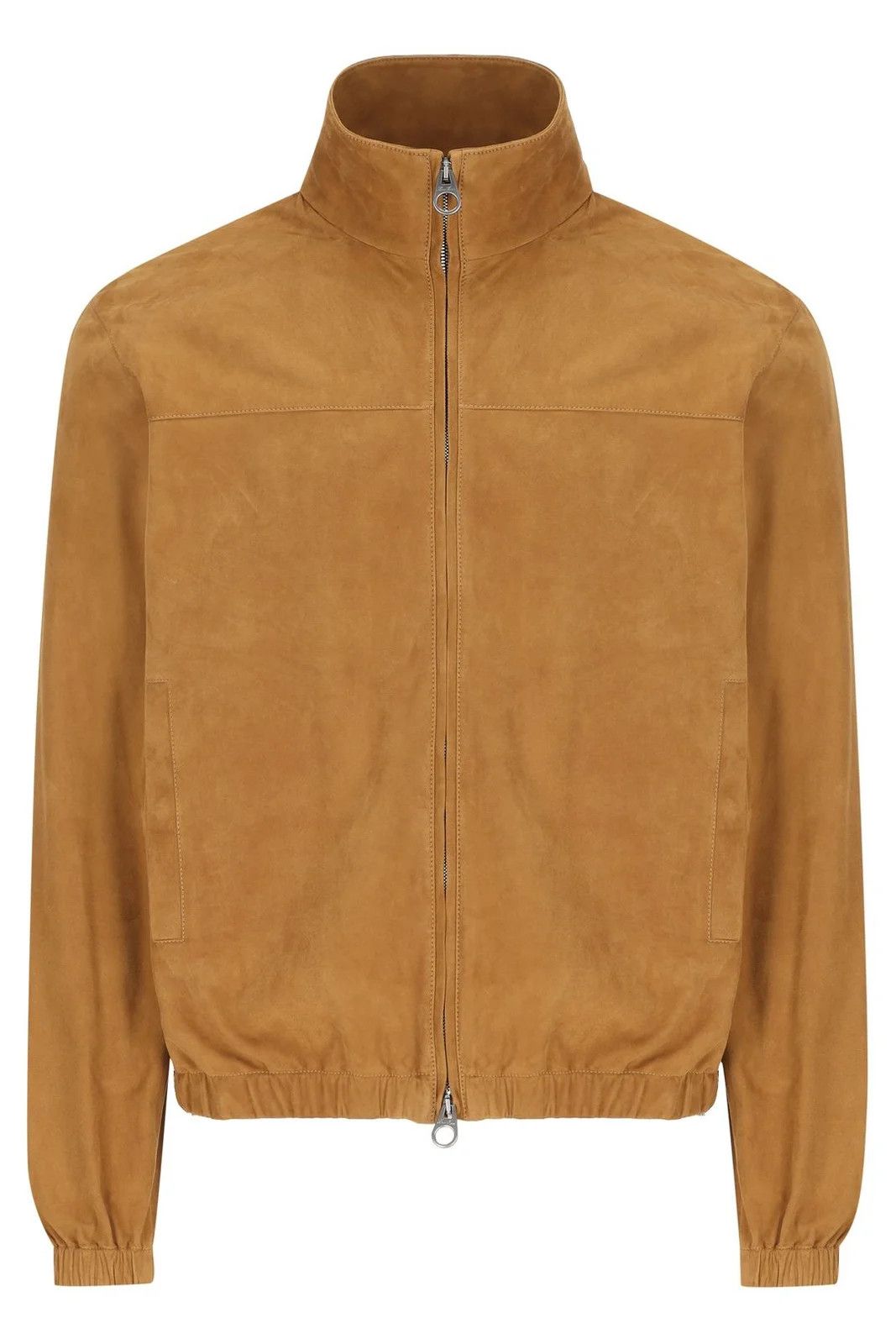 Loro Piana o1w1db10226 FAP3869 Zipped Bomber Jacket in Brown Size US M / EU 48-50 / 2 - 1 Thumbnail