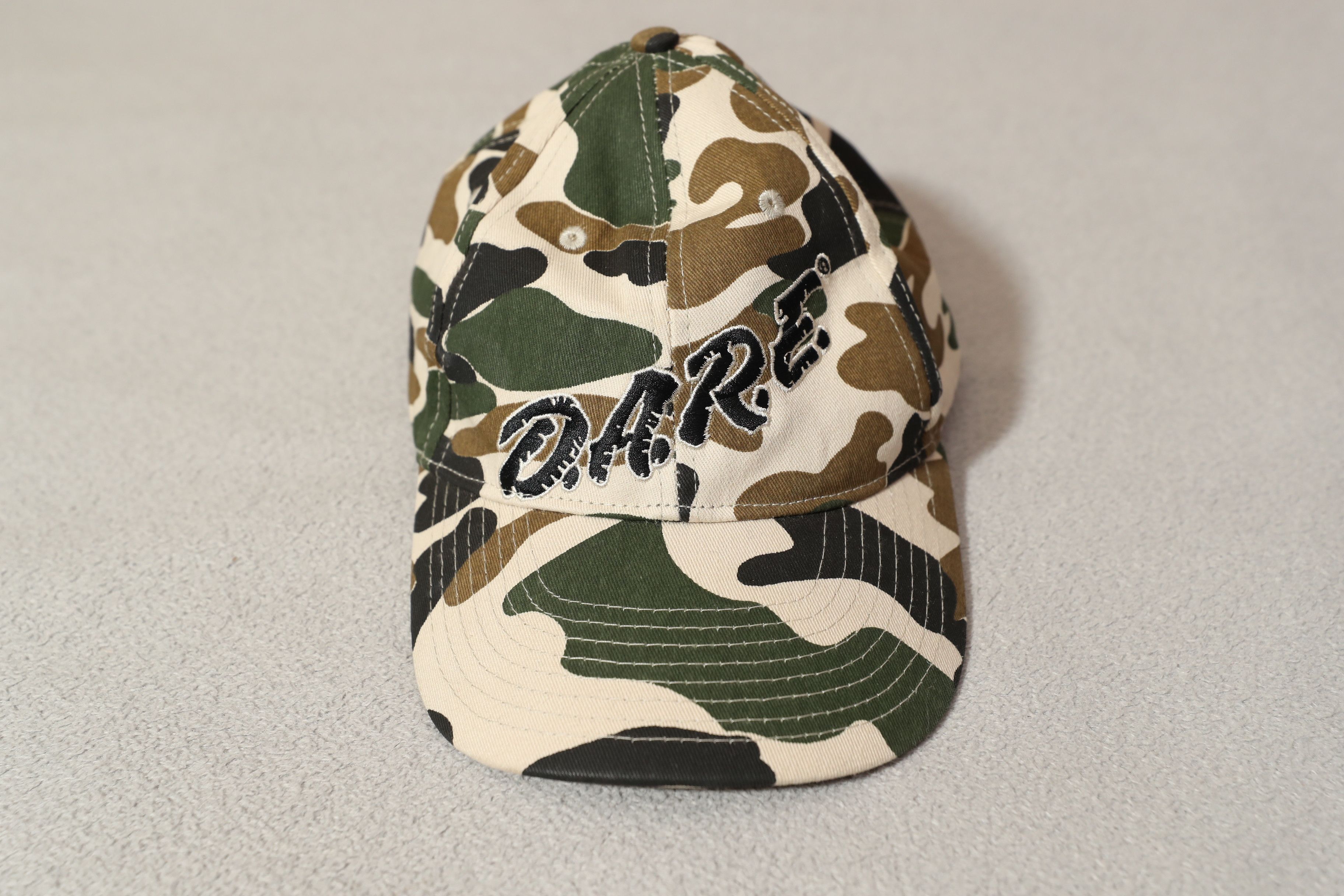D.A.R.E Vintage Camo DARE Hat (OS) Size ONE SIZE - 1 Thumbnail