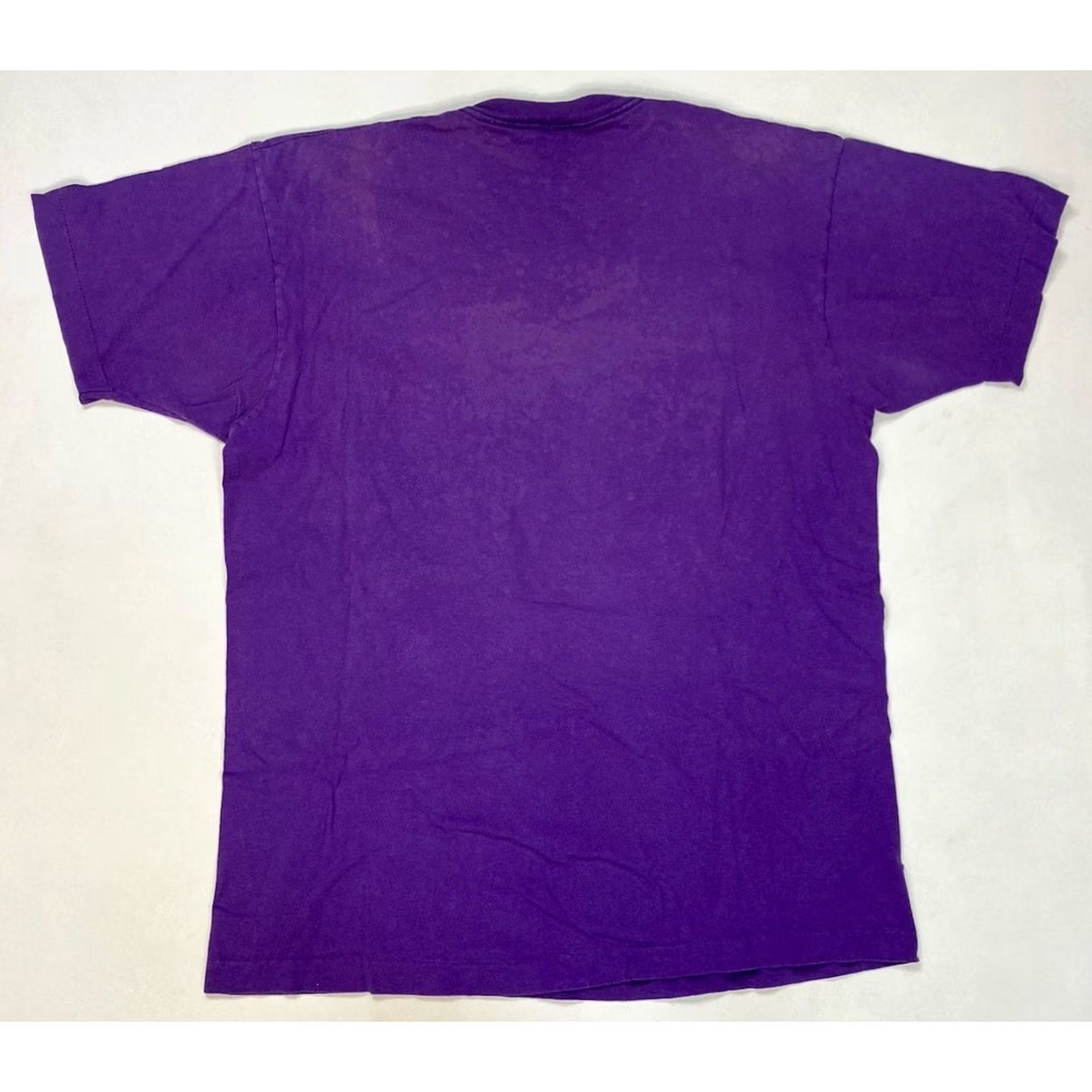 Vintage VINTAGE B.V.D T-Shirt Shirt Men's XL Purple 90s USA Pocket Cotton Crew Neck Short Sleeve Logo 1990s Womens Mens Girls Size US XL / EU 56 / 4 - 6 Thumbnail