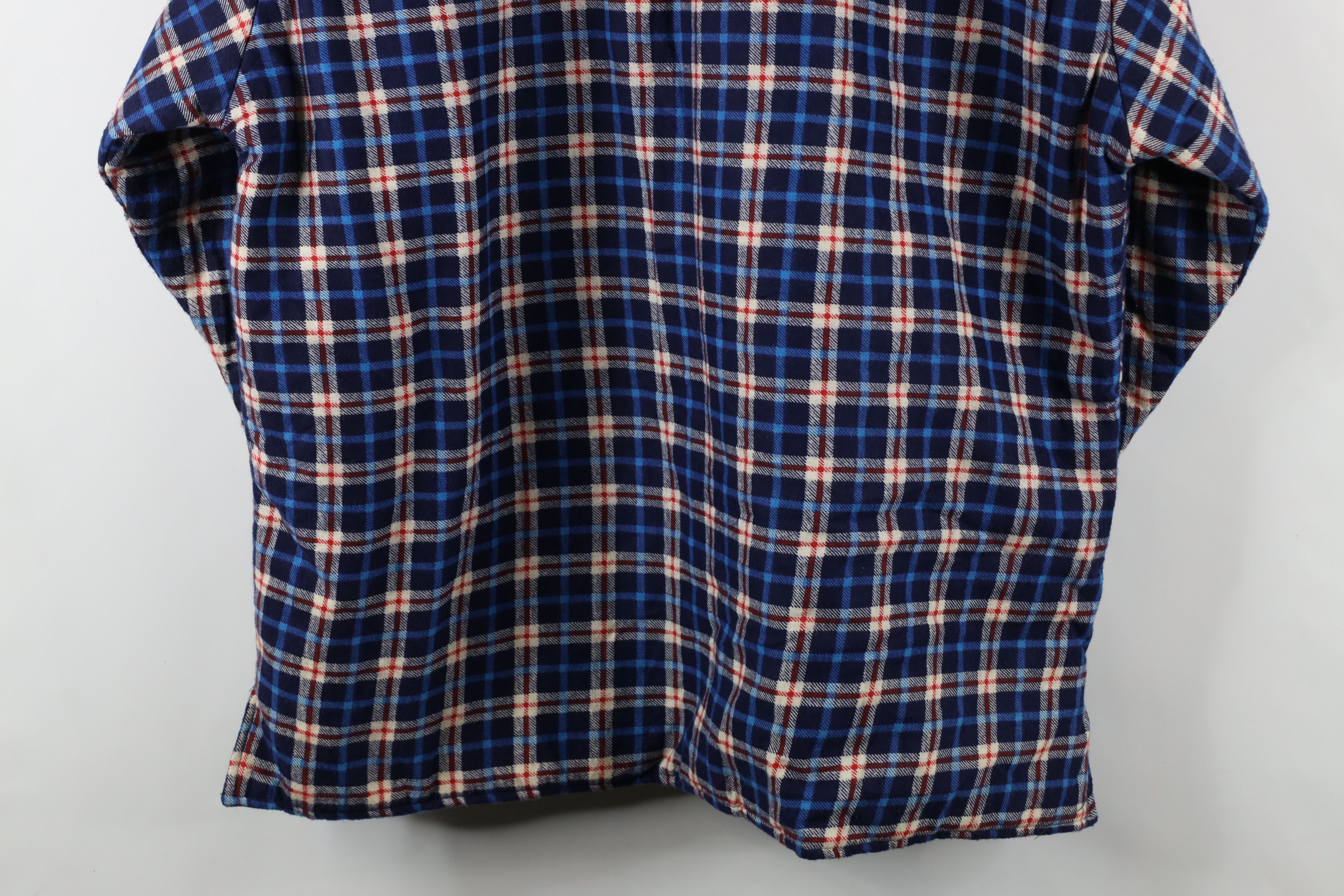 Vintage Vintage 90s Streetwear Flannel Button Shirt Jacket Jac Shirt Size US XXL / EU 58 / 5 - 10 Thumbnail