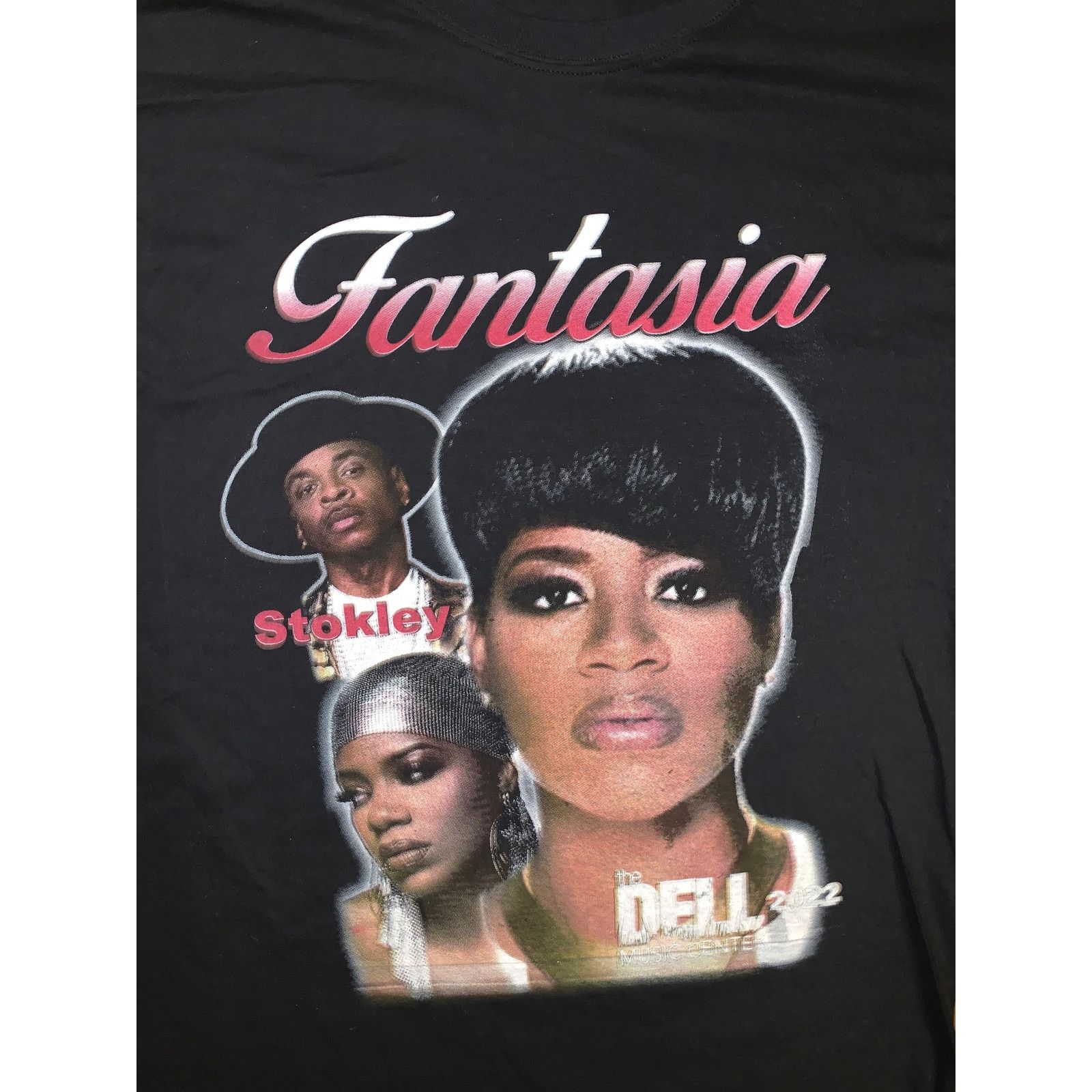 Band Tees × Fruit Of The Loom Fantasia Barrino Rap Tee Black Small Graphic Shirt Size US S / EU 44-46 / 1 - 1 Thumbnail
