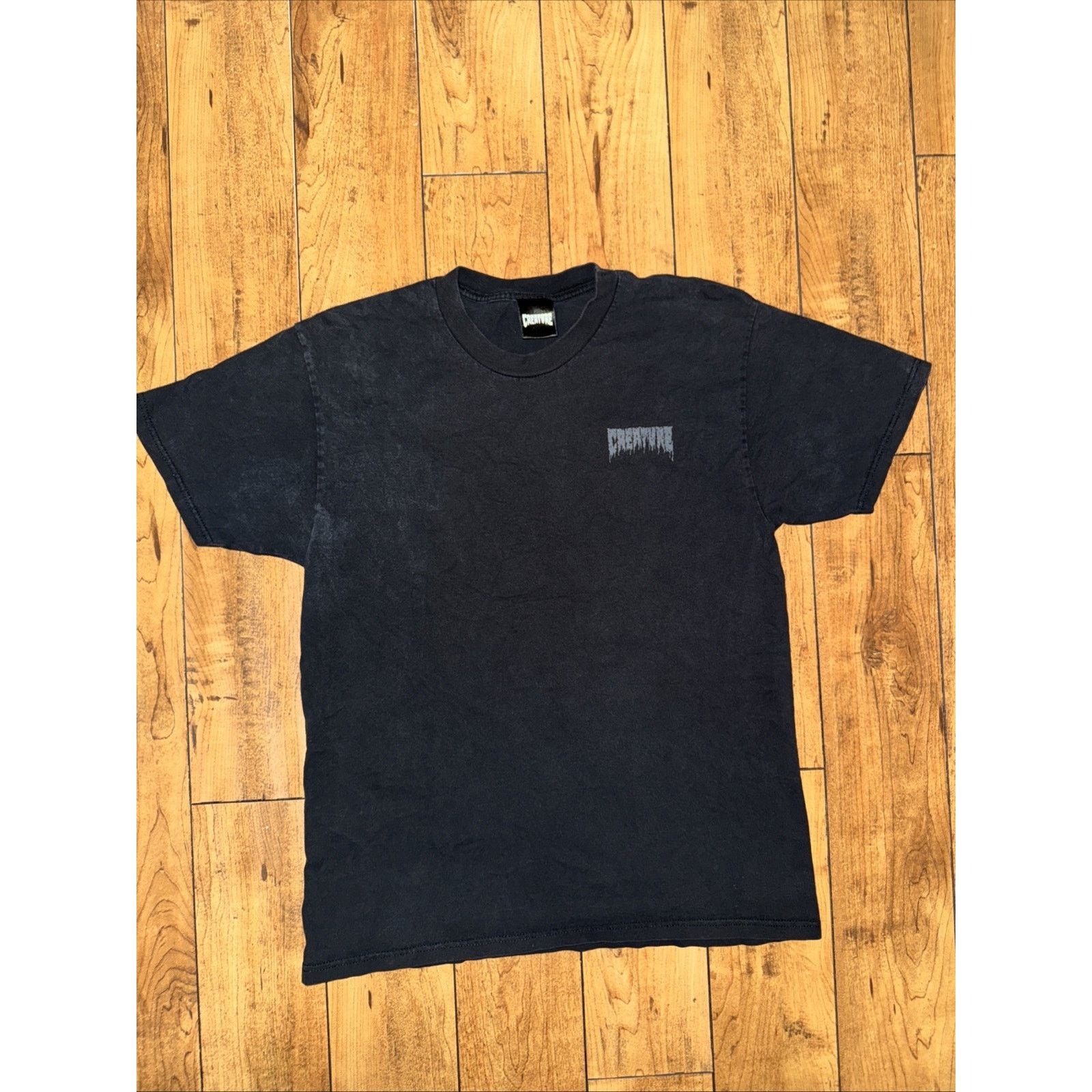 Hypebeast Creature Skateboarding T-Shirt Black Medium 18x26 Size US M / EU 48-50 / 2 - 3 Thumbnail
