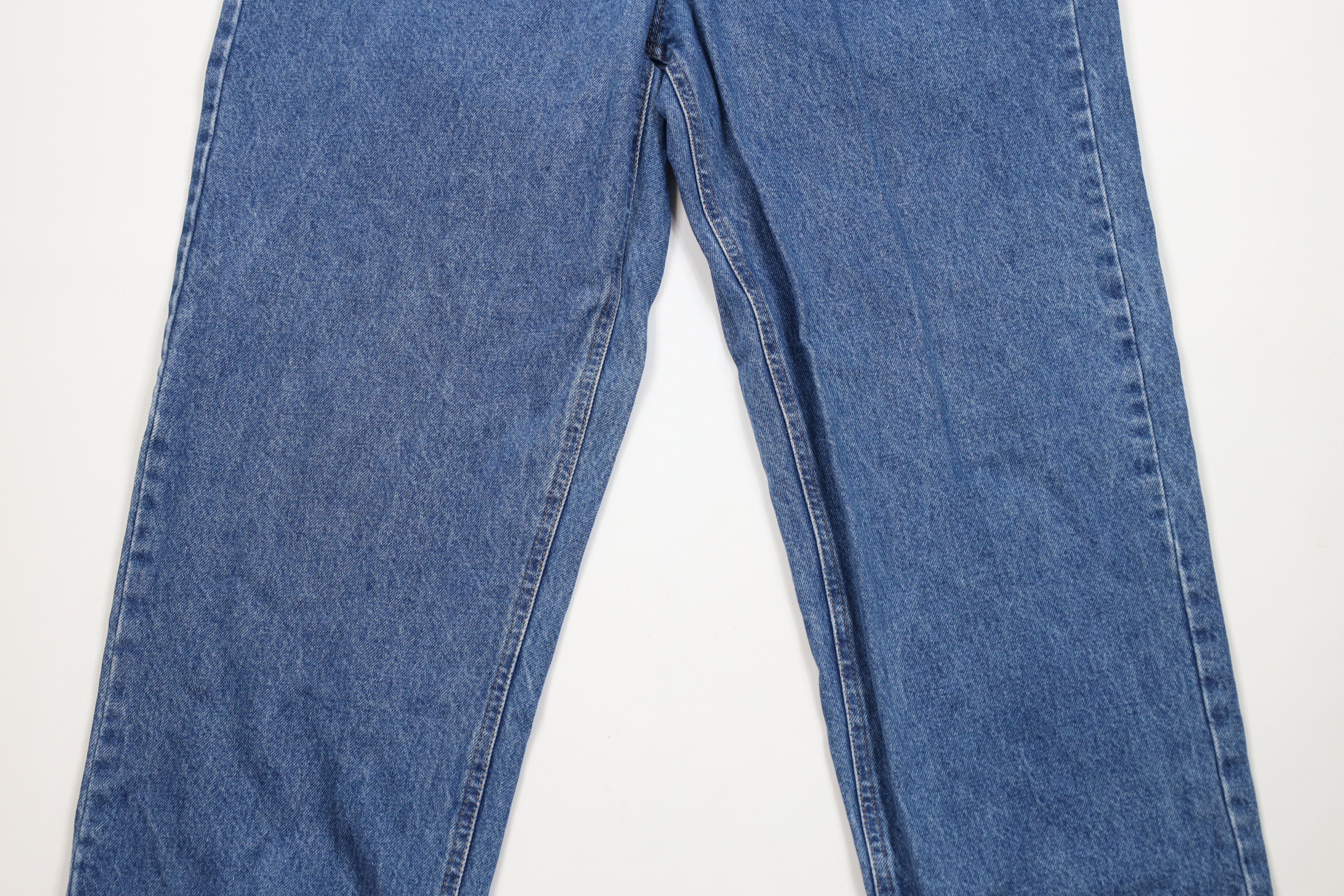 Carhartt Vintage Y2K Carhartt Spell Out Straight Leg Denim Jeans Blue Size US 40 / EU 56 - 3 Thumbnail