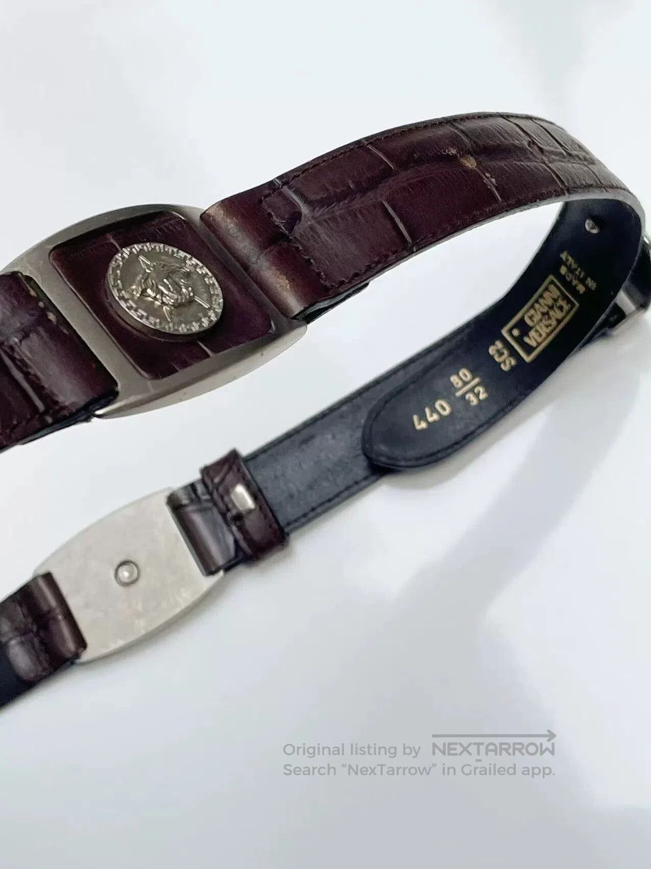 Versace Gianni Versace Medusa Triple Belt. Size ONE SIZE - 2 Thumbnail