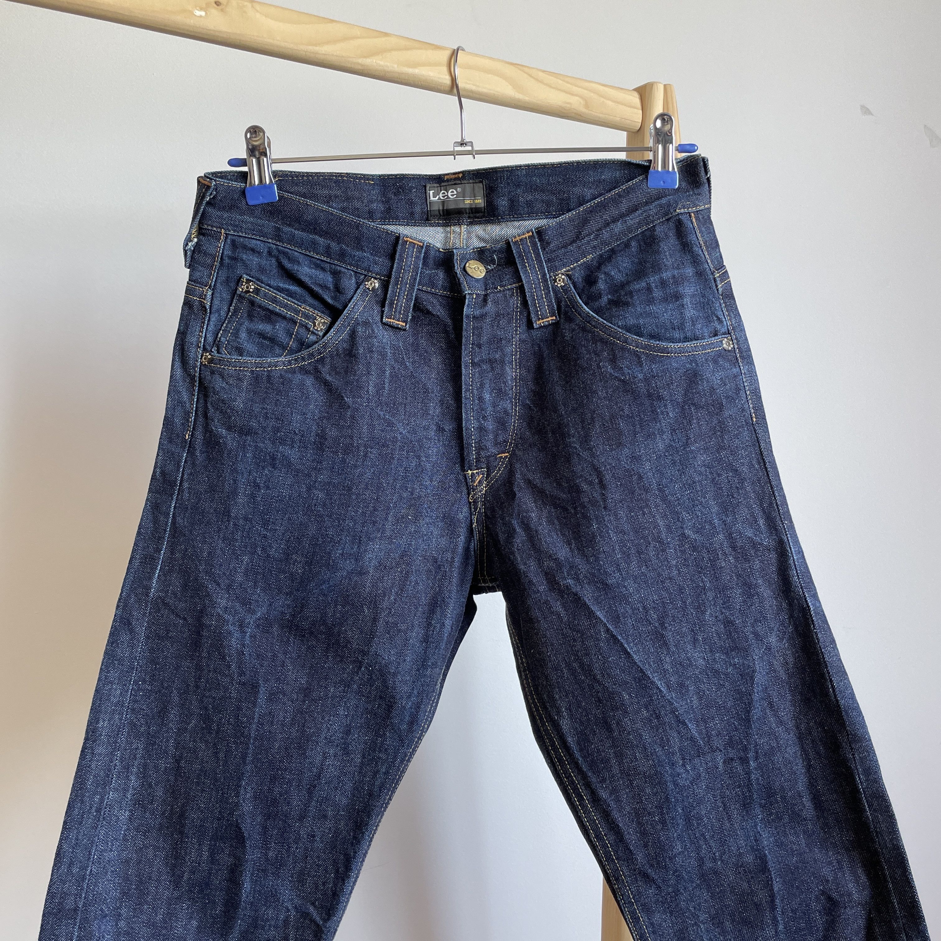 Lee Lee Clark Selvedge Denim Size 29x32 Size US 29 - 3 Thumbnail