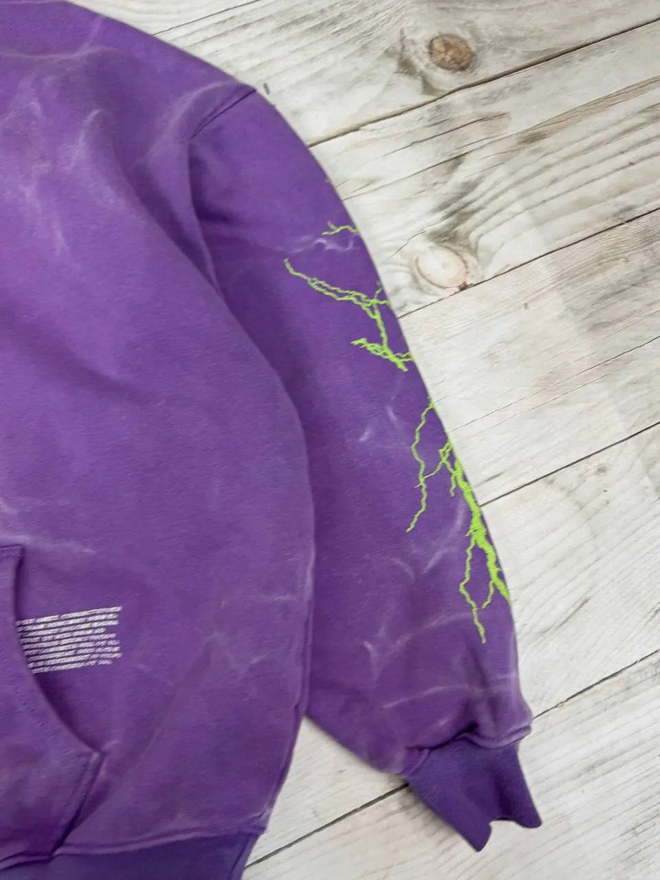 Vintage Childish Hoodie TGF Purple Lightning Racing Motors VIntage Size US M / EU 48-50 / 2 - 7 Thumbnail