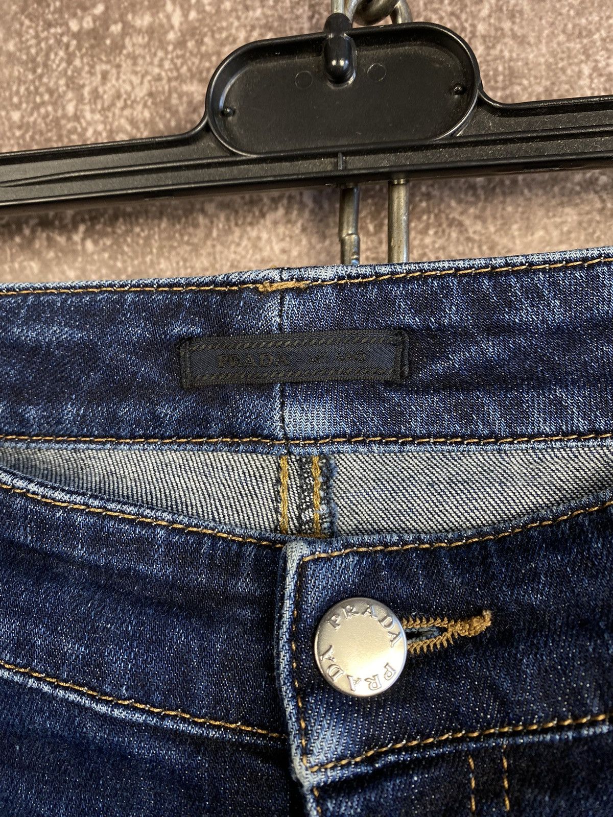 Prada Vintage Prada Denim Jeans Pants Distressed y2k size 29 Size 29" - 8 Thumbnail