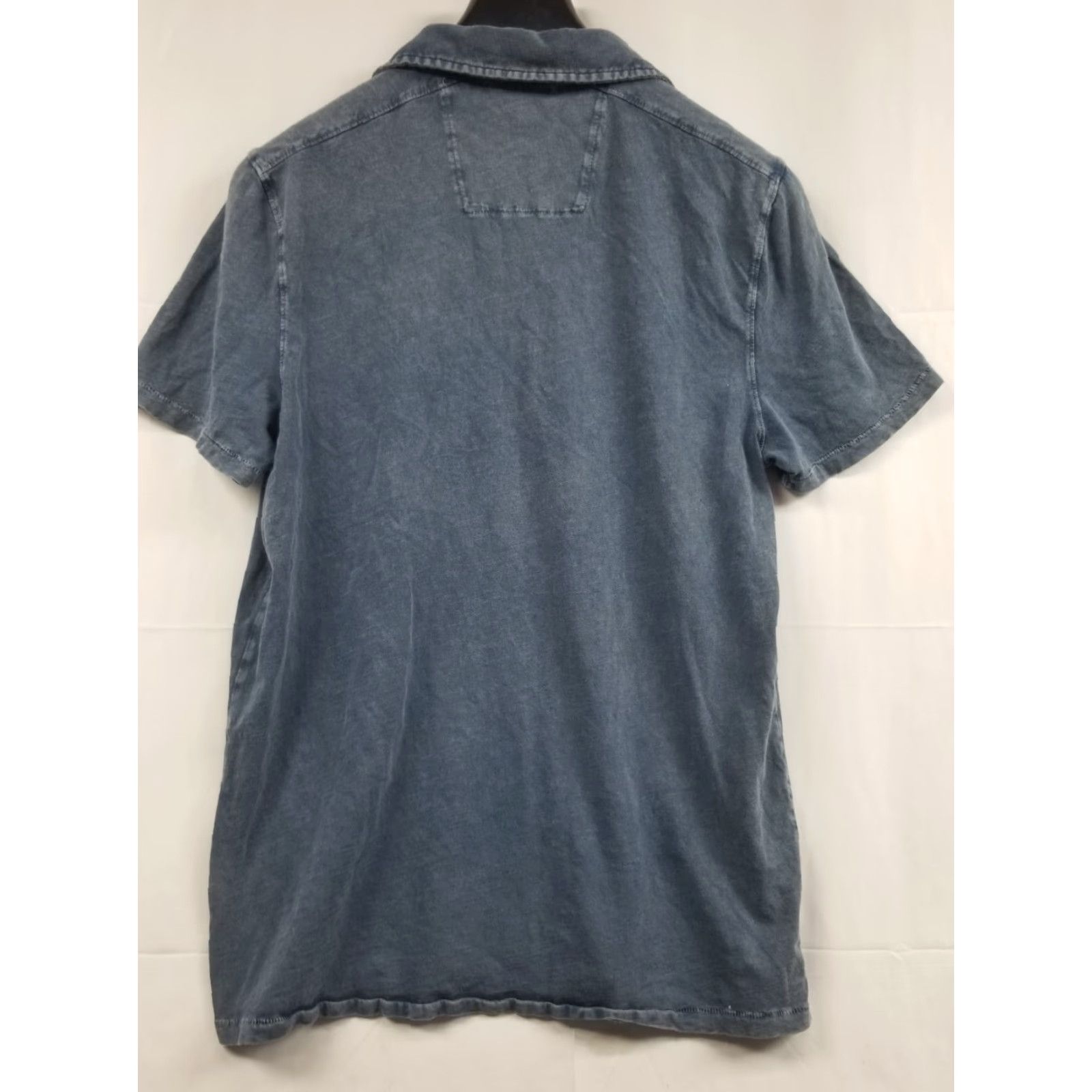 Vintage Rock Republic Polo Shirt Short Sleeve Mens Size Large Blue Size US L / EU 52-54 / 3 - 2 Thumbnail