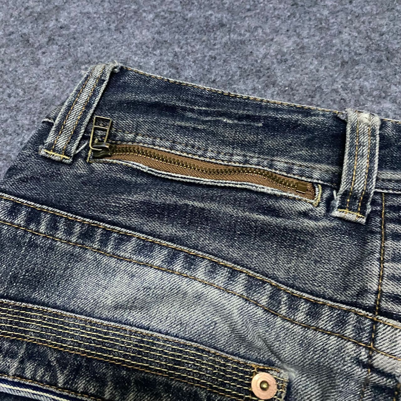 If Six Was Nine 💥Best offer💥Vintage Made in Heaven Punk Distressed Denim Size US 34 / EU 50 - 12 Thumbnail
