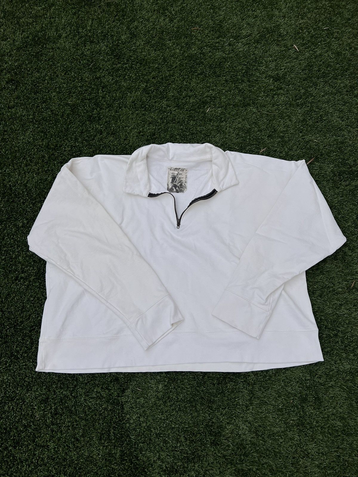 basketcase gallery Hench Quarter Zip Sweatshirt | Grailed