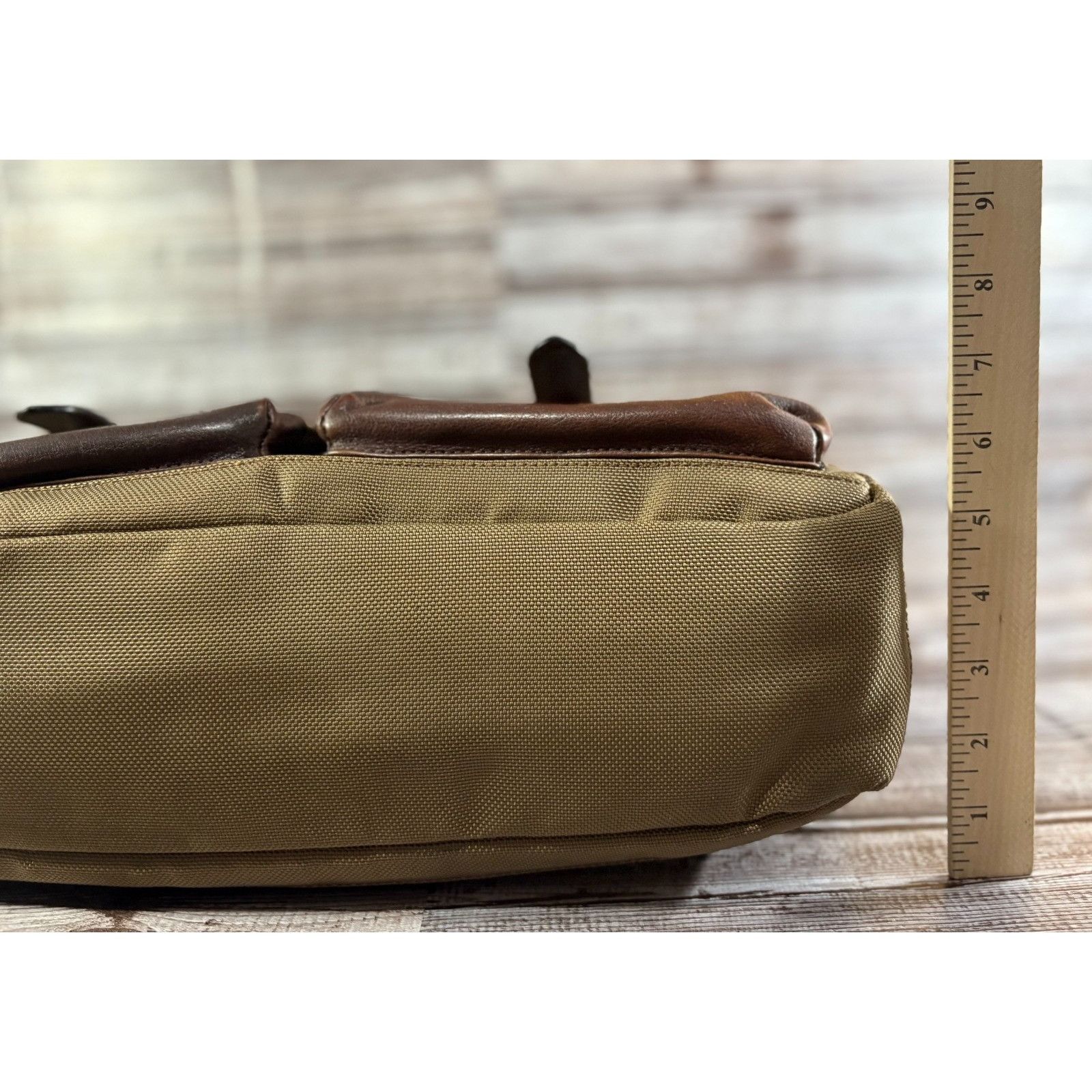 Polo Ralph Lauren Polo Ralph Lauren Leather Canvas Heritage Logo Messenger Lap Size ONE SIZE - 14 Thumbnail