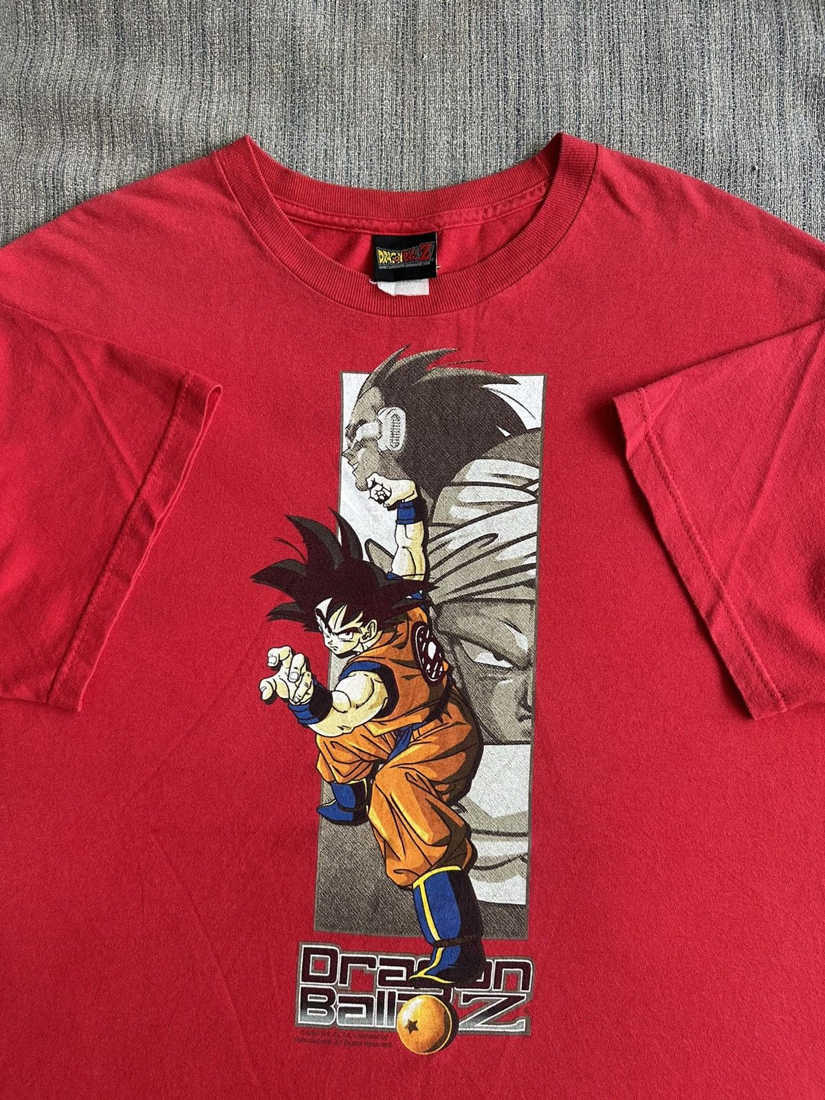 Anime × Vintage Vintage Dragon Ball Z DBZ Anime Japan Rare Goku Tshirt USA Size US L / EU 52-54 / 3 - 1 Thumbnail