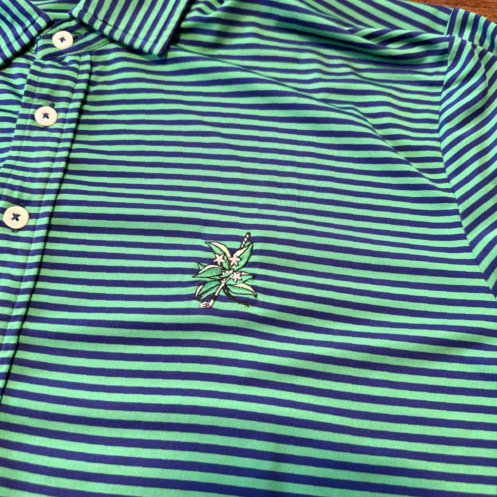 Ralph Lauren RLX Ralph Lauren Polo Shirt Men XL Golf Blue Green Striped Laurel Valley Polo Shirt Men XL Golf Blue Green Striped Laurel Valley Size US XL / EU 56 / 4 - 2 Thumbnail