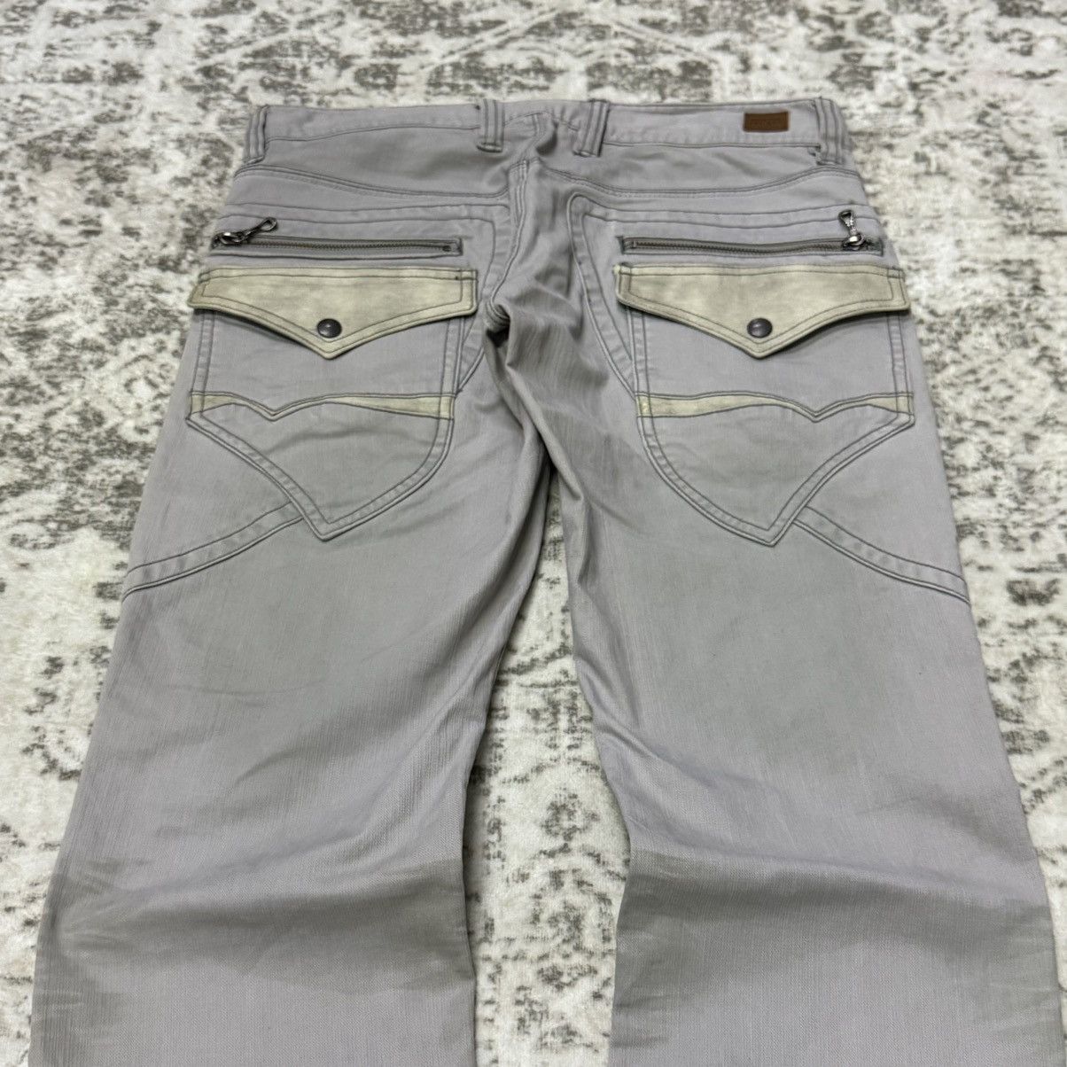 Nicole Club Nicole Club Japan Paneled Gun Pocket Flared Jeans Size US 30 / EU 46 - 4 Thumbnail
