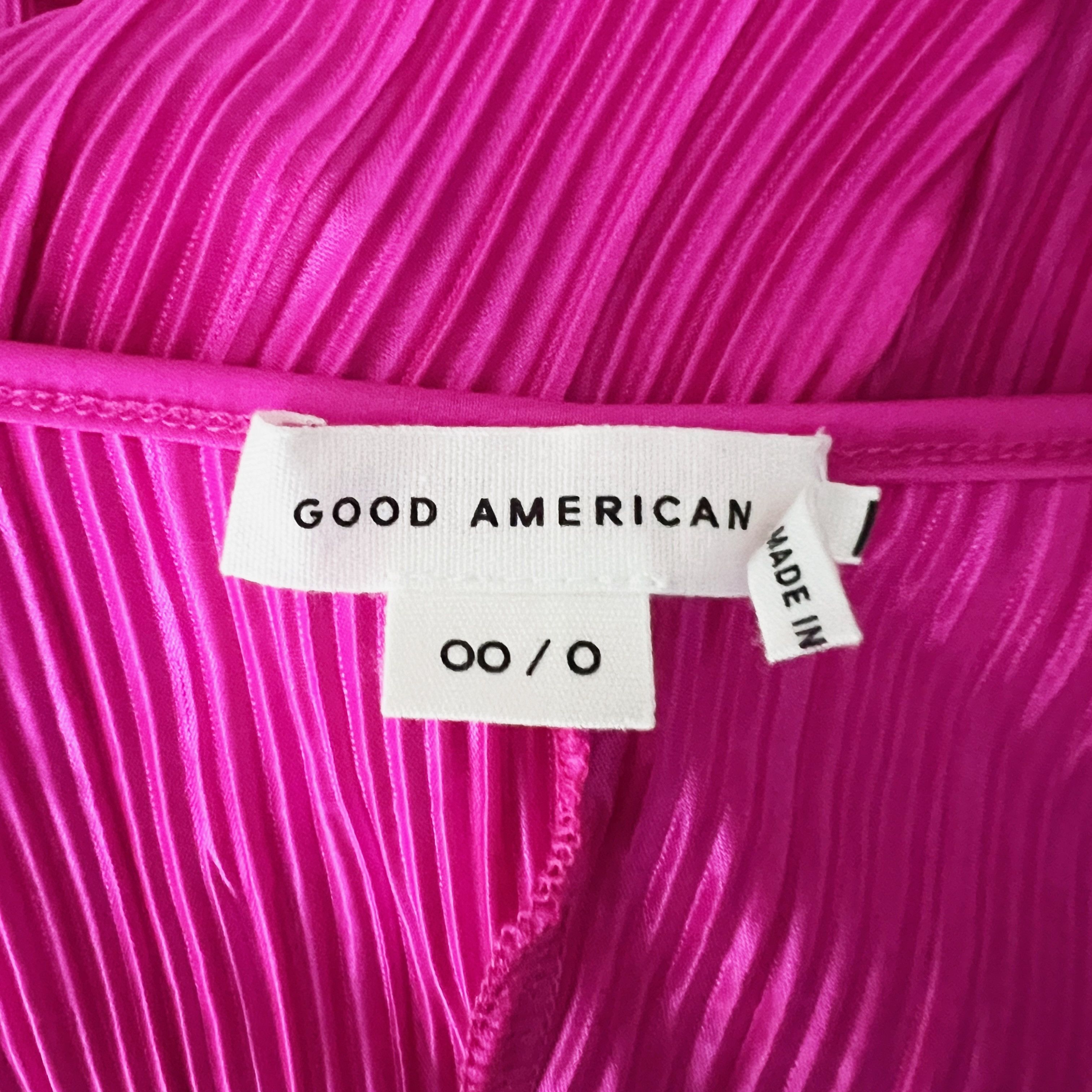 Good American NEW Good American Always Fits Plisse Size XXS / US 00 / IT 34 - 2 Thumbnail