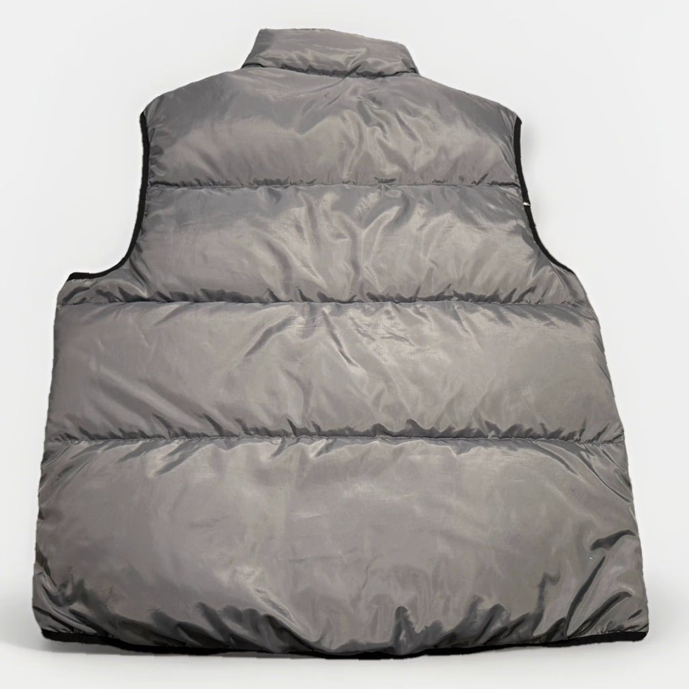 Ralph Lauren VINTAGE Polo Jeans Ralph Lauren Down Vest Puffer Men Size L Gray 90s Solid Nylon Polyester Vest Down Size US L / EU 52-54 / 3 - 8 Thumbnail