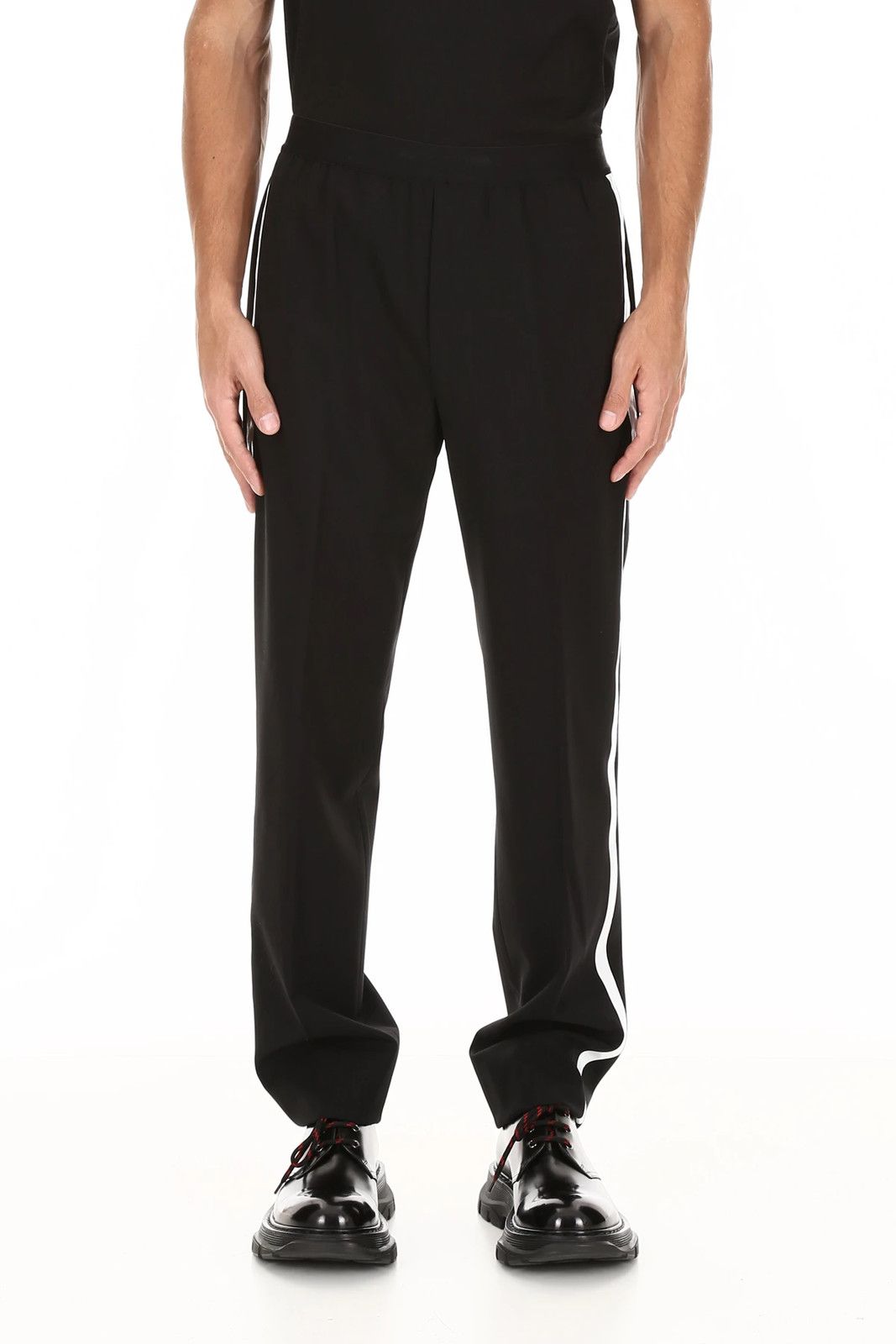 Helmut Lang 🔥65% OFF🔥 [SALE] Helmut Lang Band Pull On Black Pants Size US 30 / EU 46 - 3 Thumbnail