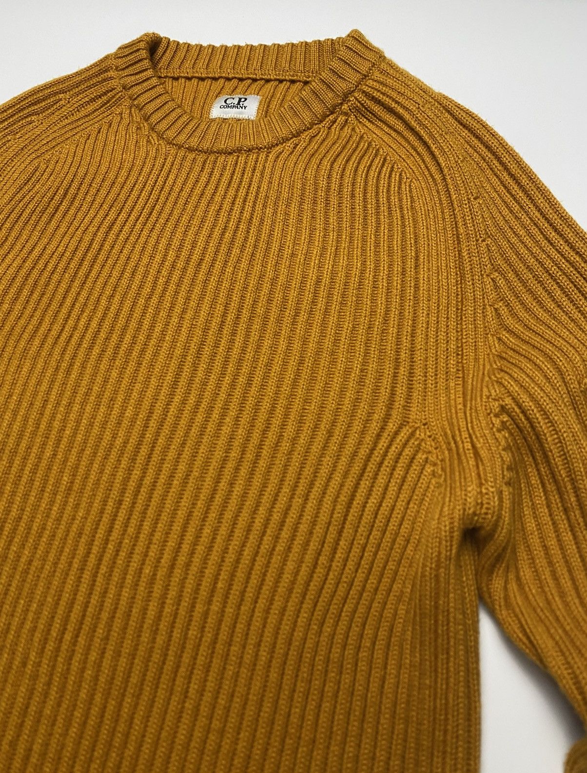 C.P. Company Cp Company Rib Merino Knitted Wool Lens Sweater Size US M / EU 48-50 / 2 - 4 Thumbnail