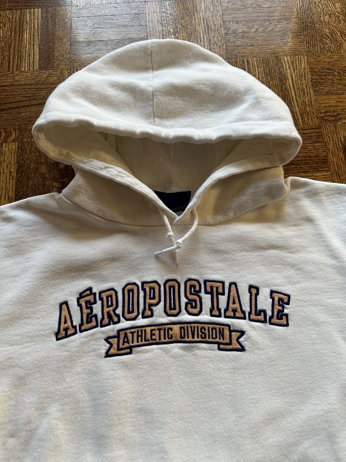 Aeropostale Vintage Y2K Aeropostale Embroidered Hooded Sweatshirt Size US XL / EU 56 / 4 - 2 Thumbnail