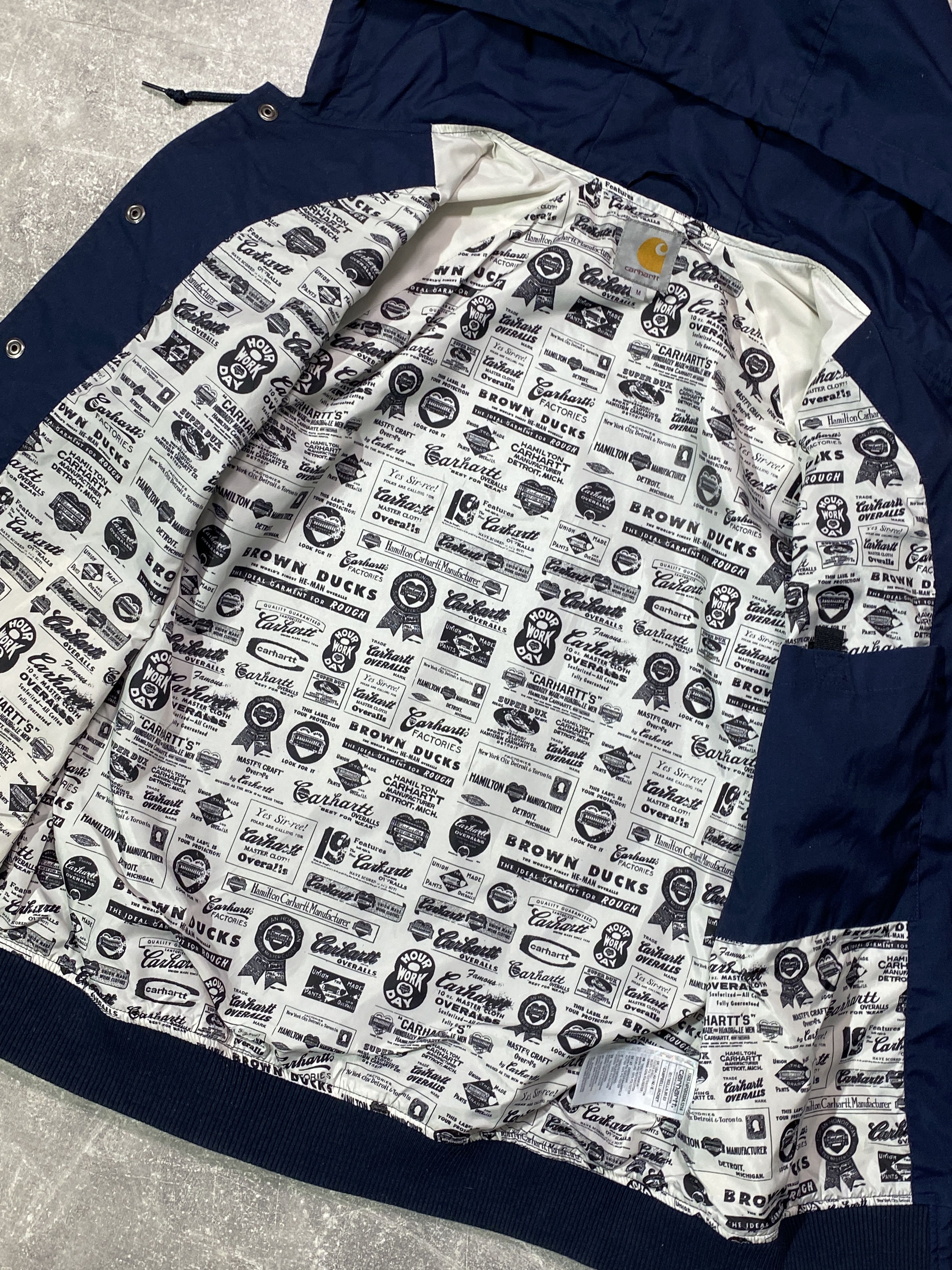 Carhartt Vintage Y2K CARHARTT CAMPBELL Hooded Jacket Size US M / EU 48-50 / 2 - 8 Thumbnail