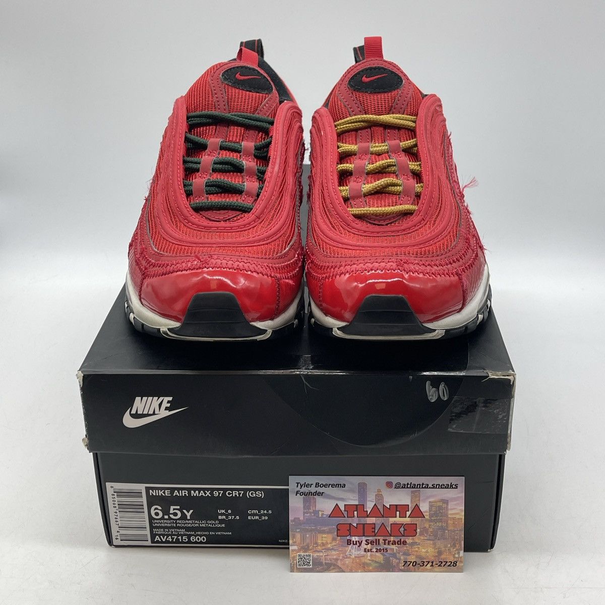 Nike Air max 97 Portugal patchwork Size US 6.5 / EU 39-40 - 2 Thumbnail