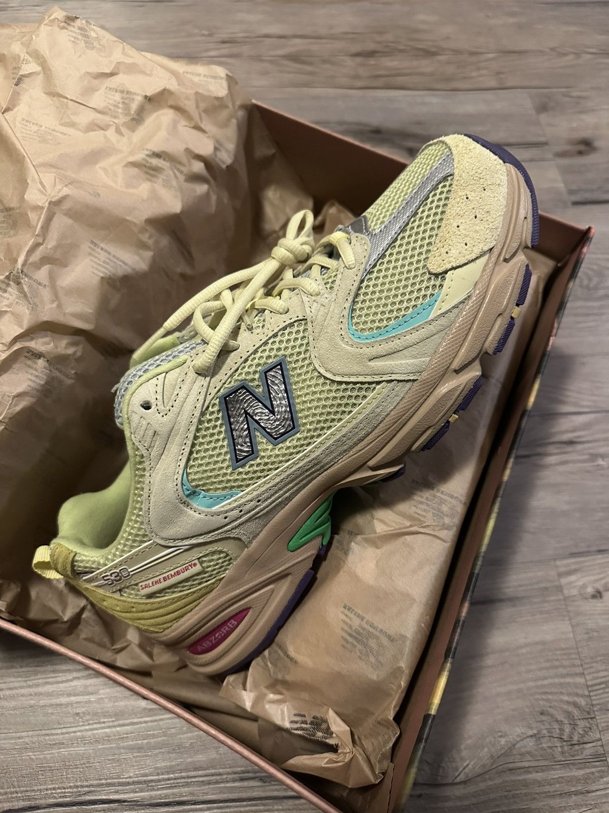 New Balance × Salehe Bembury NB x Salehe Bembury Size US 10.5 / EU 43-44 - 1 Thumbnail