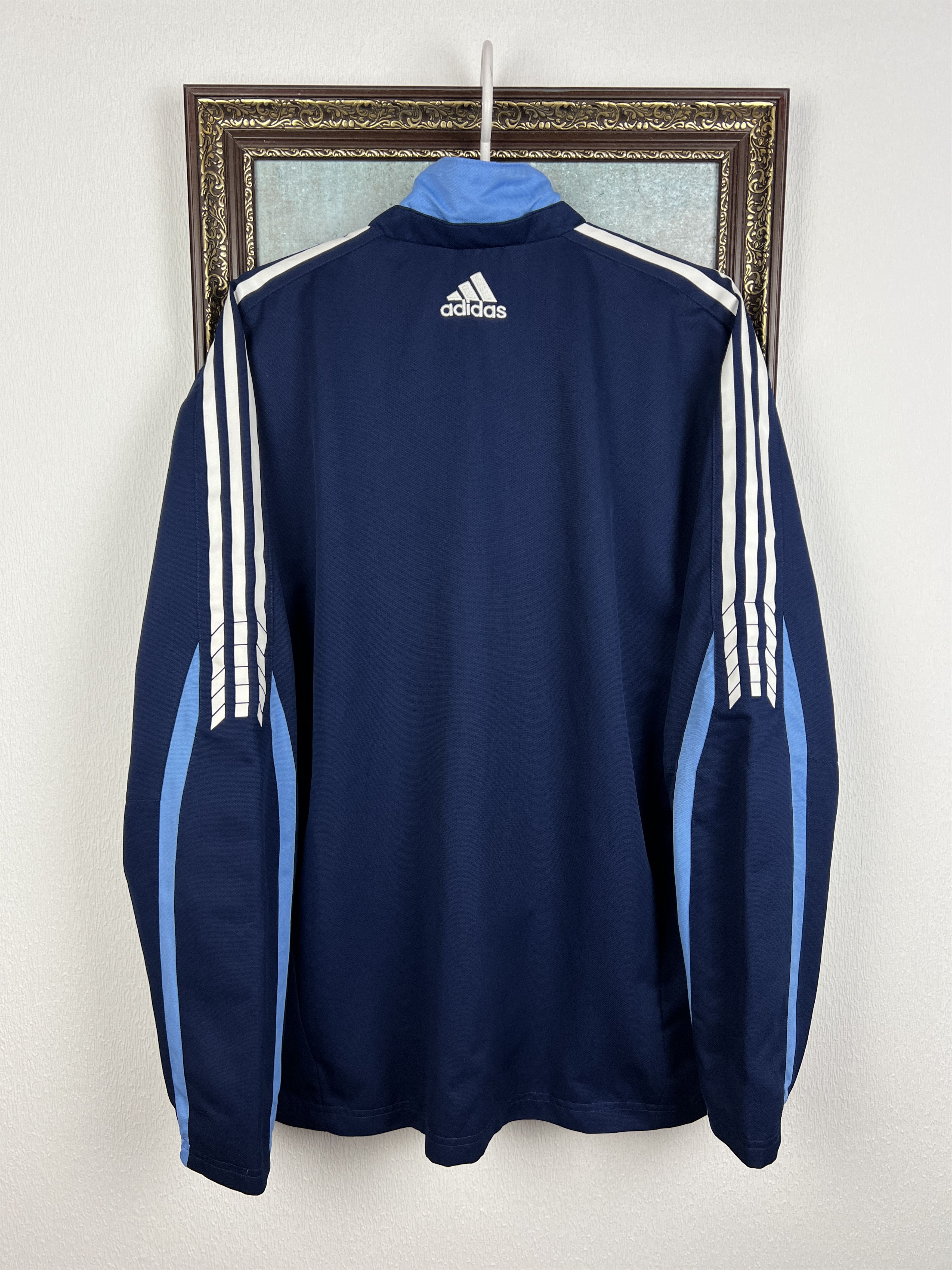 Adidas Vintage Adidas Real Madrid Football Jacket Soccer Track Top Size US M / EU 48-50 / 2 - 10 Thumbnail