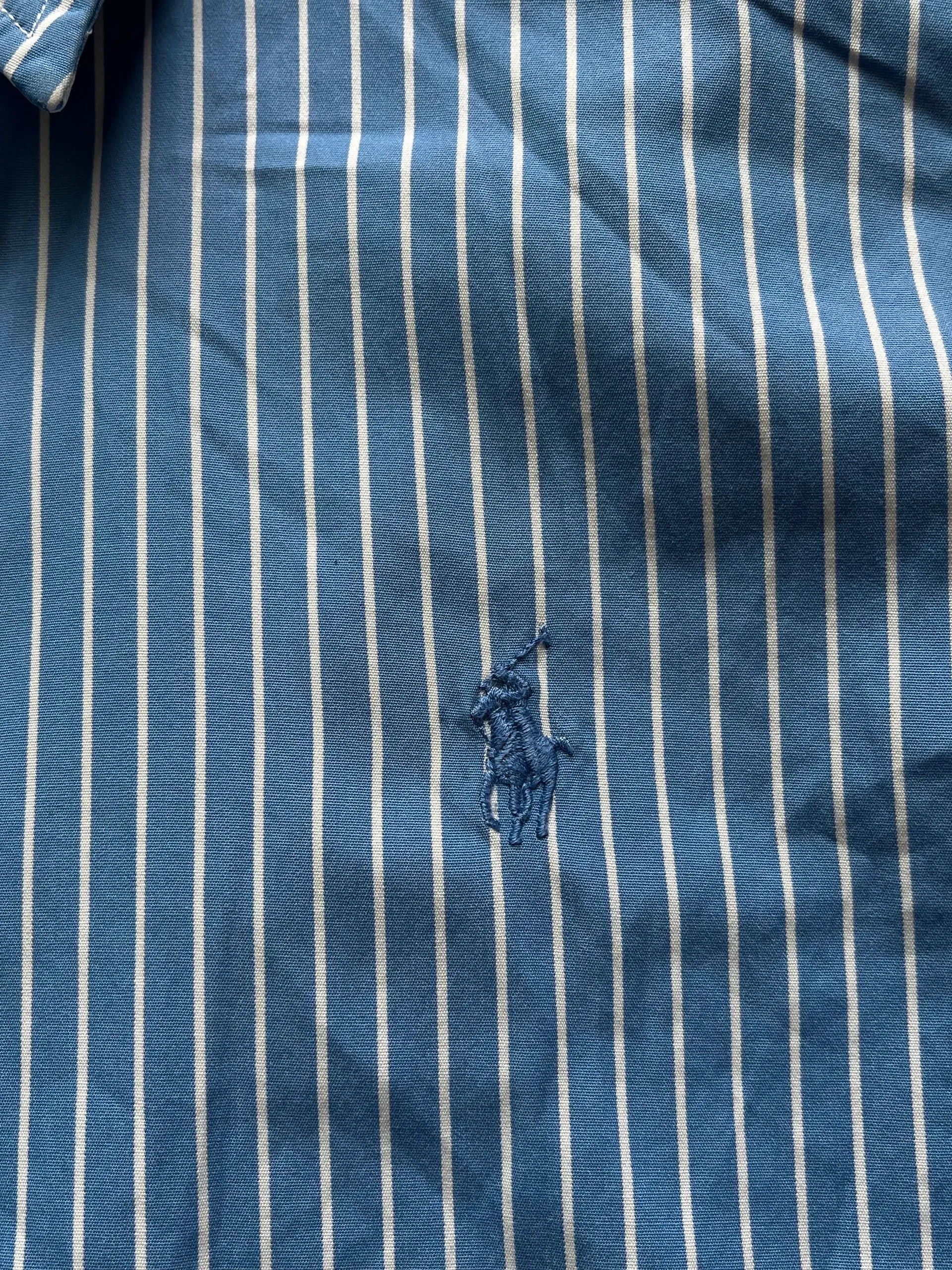 Polo Ralph Lauren Ralph Lauren Sport Small Pony Stripped Shirt Sz 10 / M Size M / US 6-8 / IT 42-44 - 7 Thumbnail