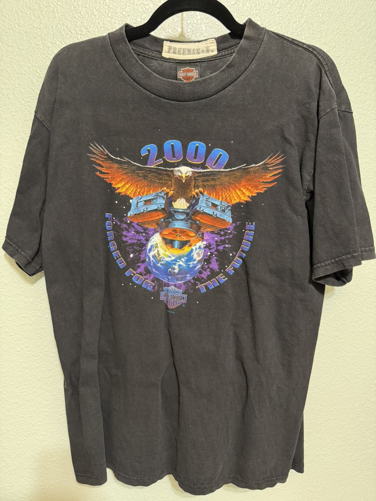Vintage Harley Davidson 2000 Las Vegas Tee