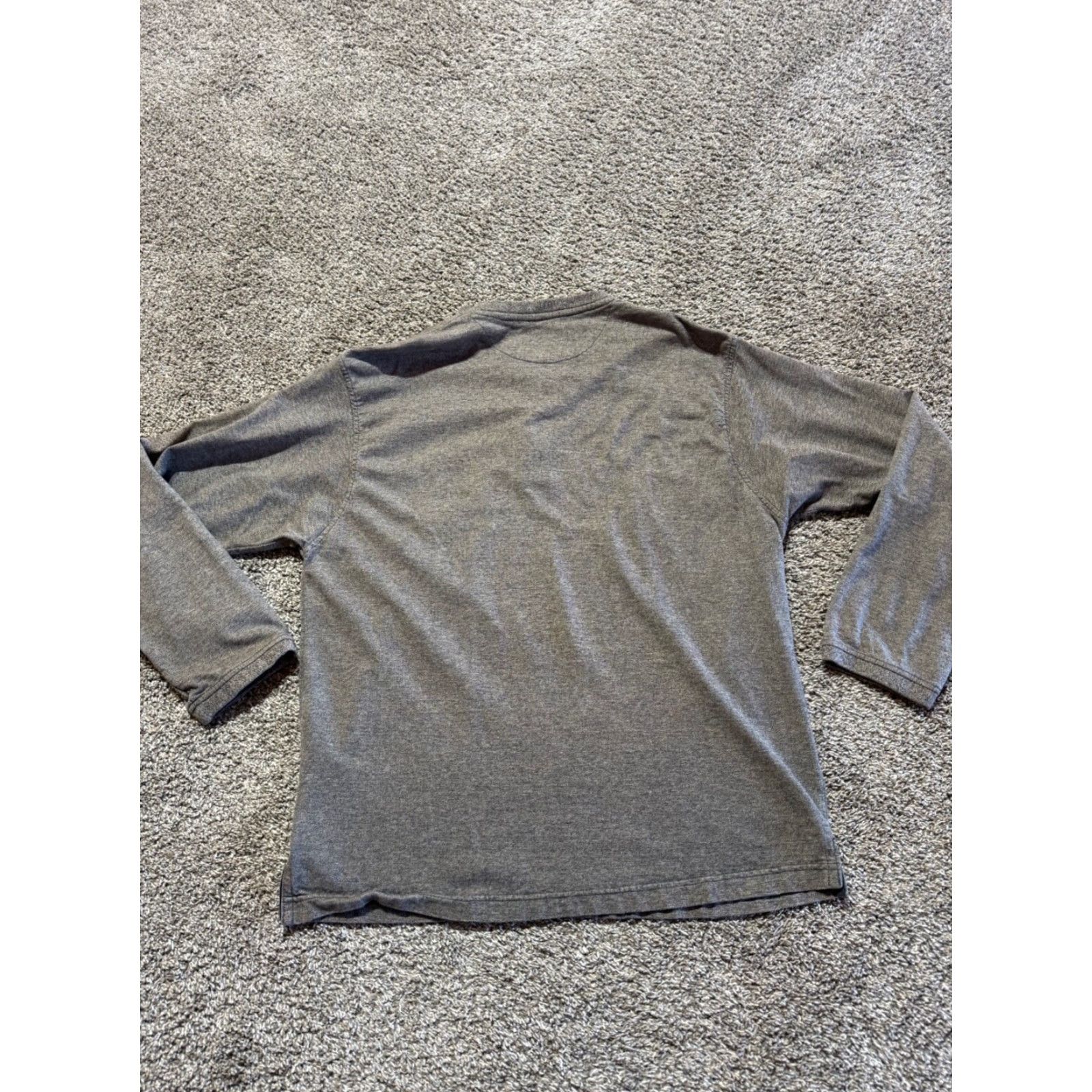 Ralph Lauren VINTAGE Ralph Lauren Shirt Mens XL Gray Henley Long Sleeve Size US XL / EU 56 / 4 - 8 Thumbnail