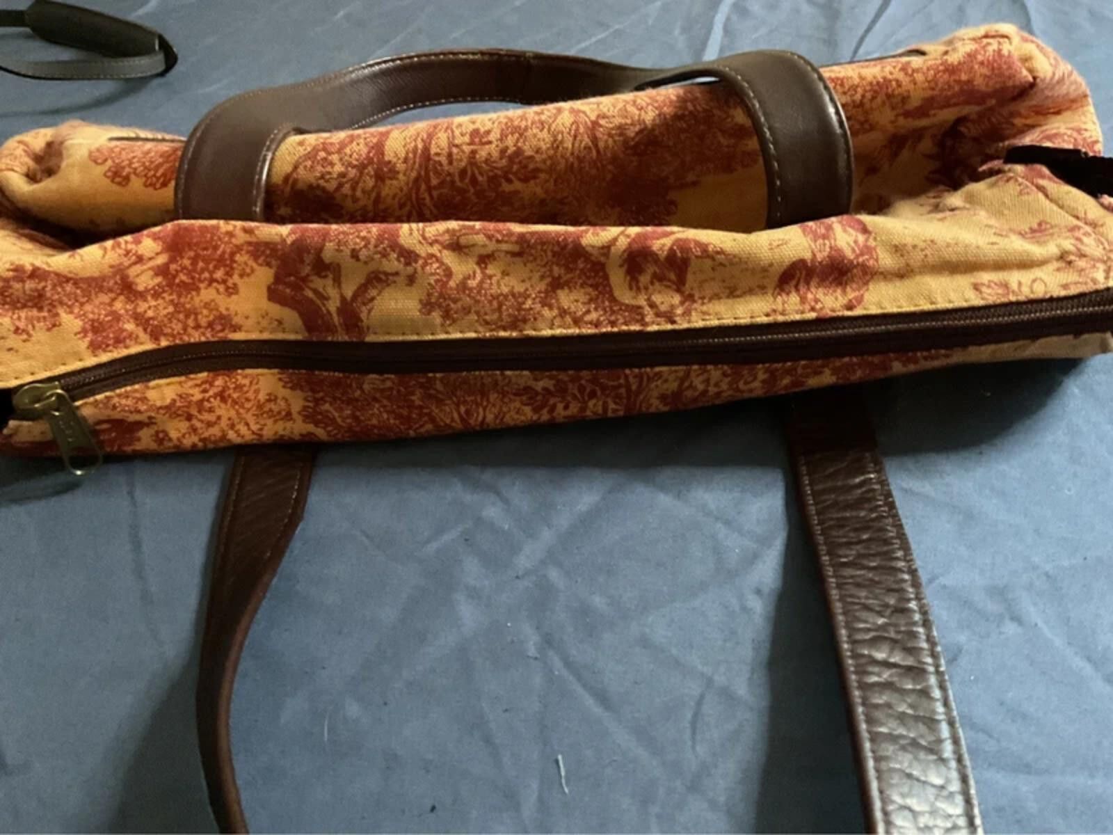 Other Vintage Hobo International Toile de Jouy Fabric Shoulder Bag Size ONE SIZE - 5 Thumbnail