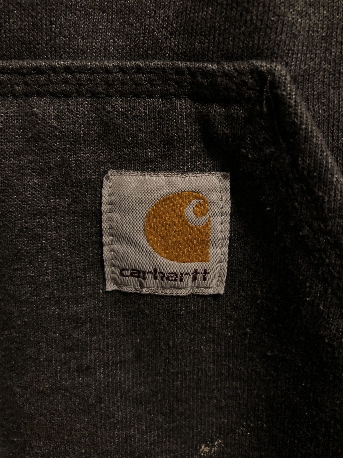 Carhartt × Vintage Grey Carhartt Hoodie Faded K121 Original Fit WorkWear Size US M / EU 48-50 / 2 - 3 Thumbnail