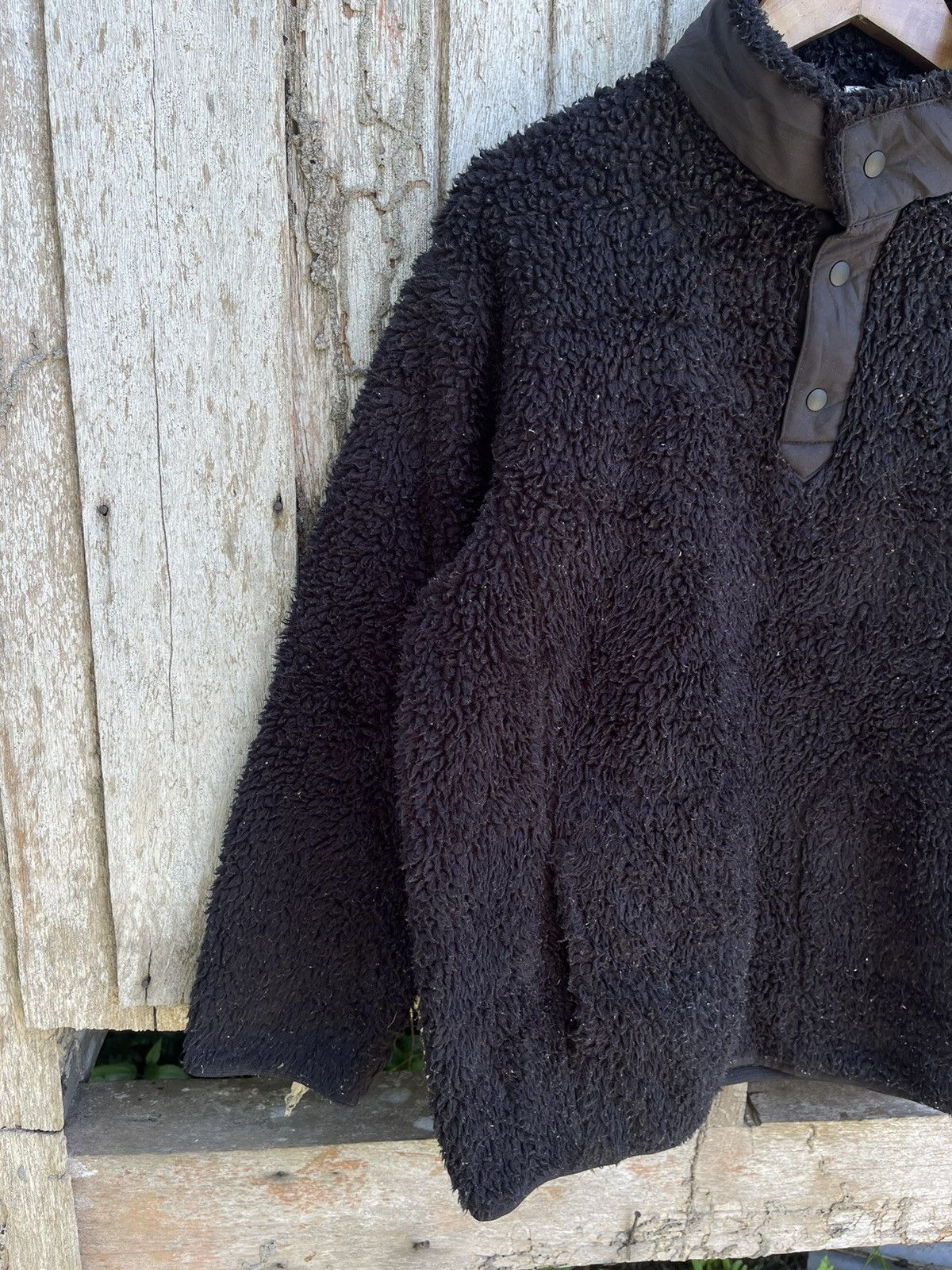 Uniqlo × White Mountaineering UNIQLO x White Mountaineering Fleece Pullover (Black) Size US M / EU 48-50 / 2 - 4 Thumbnail
