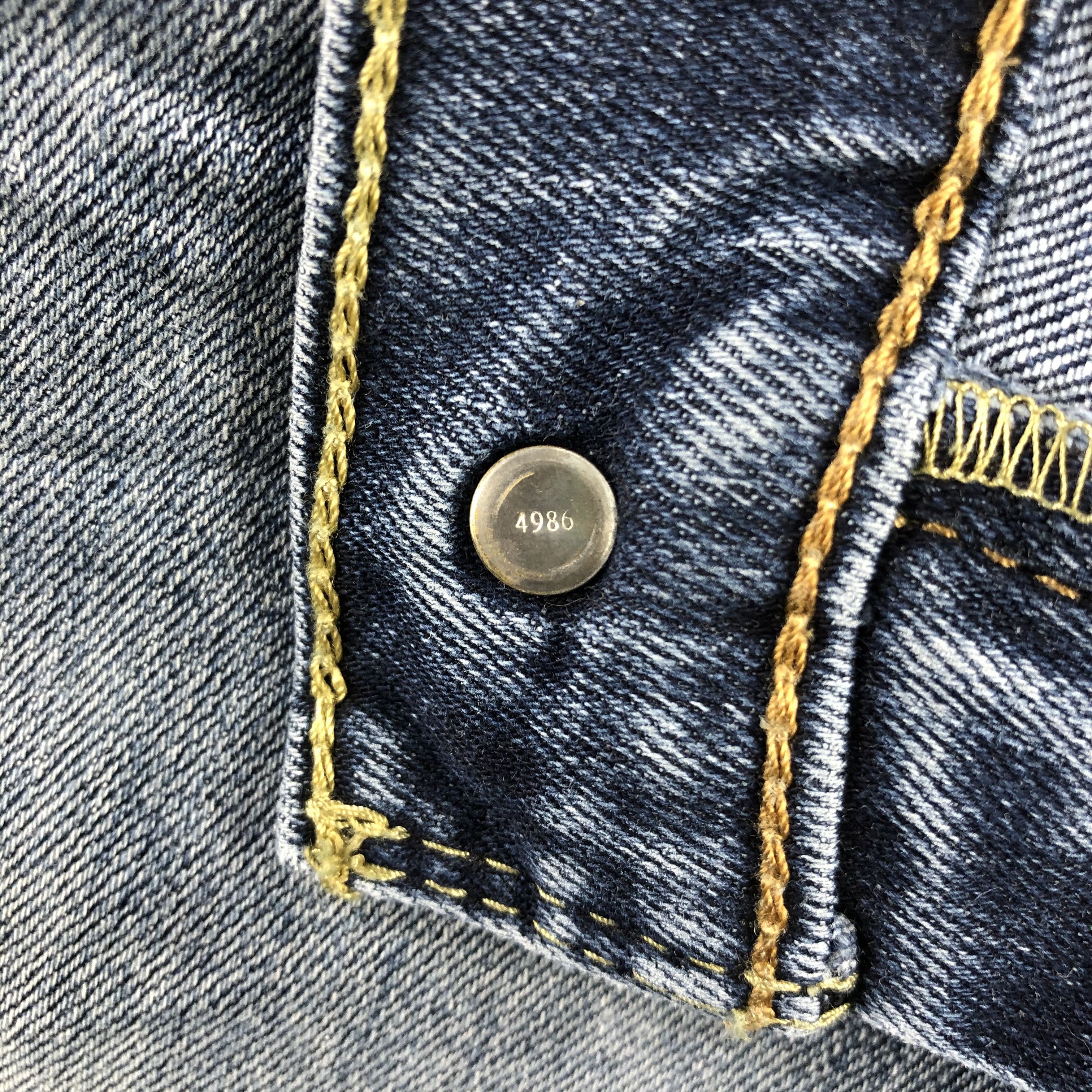 Levi's × Vintage Vintage Blue Wash Levis 501 Jeans-JM2879 Size US 36 / EU 52 - 9 Thumbnail