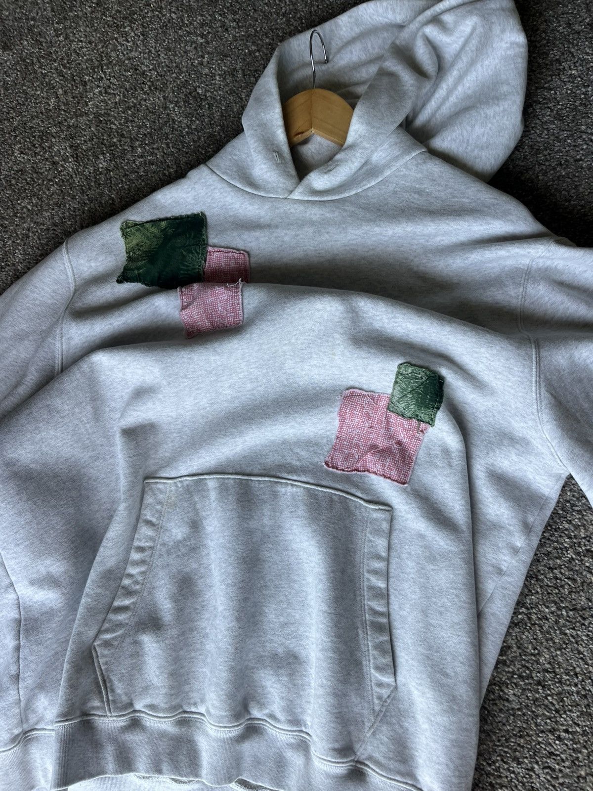 Japanese Brand × Vintage Patch Work hoodie Size US L / EU 52-54 / 3 - 2 Thumbnail
