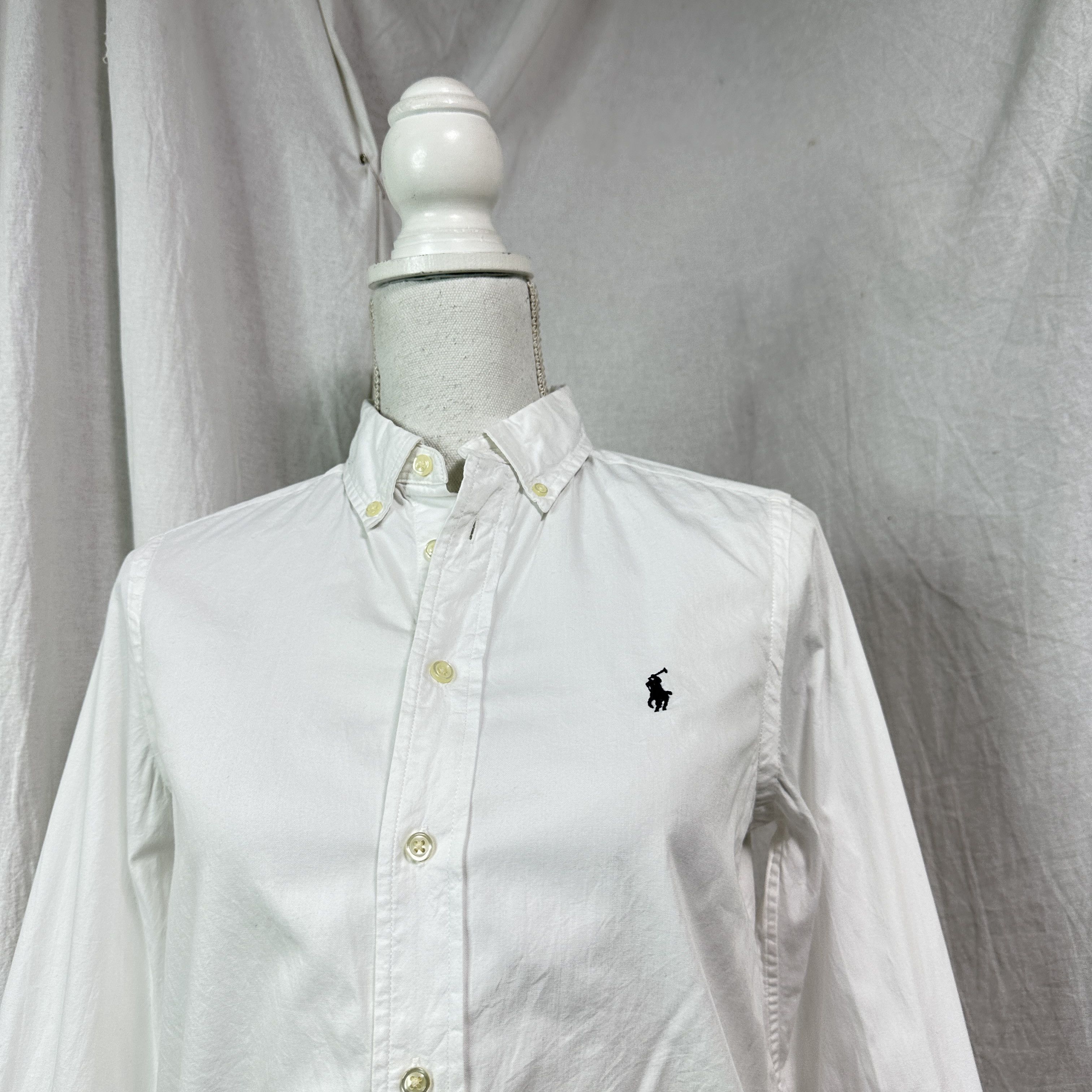 Polo Ralph Lauren Vintage Old Money Polo Ralph Lauren Women's Shirt Y2K Size L / US 10 / IT 46 - 6 Thumbnail