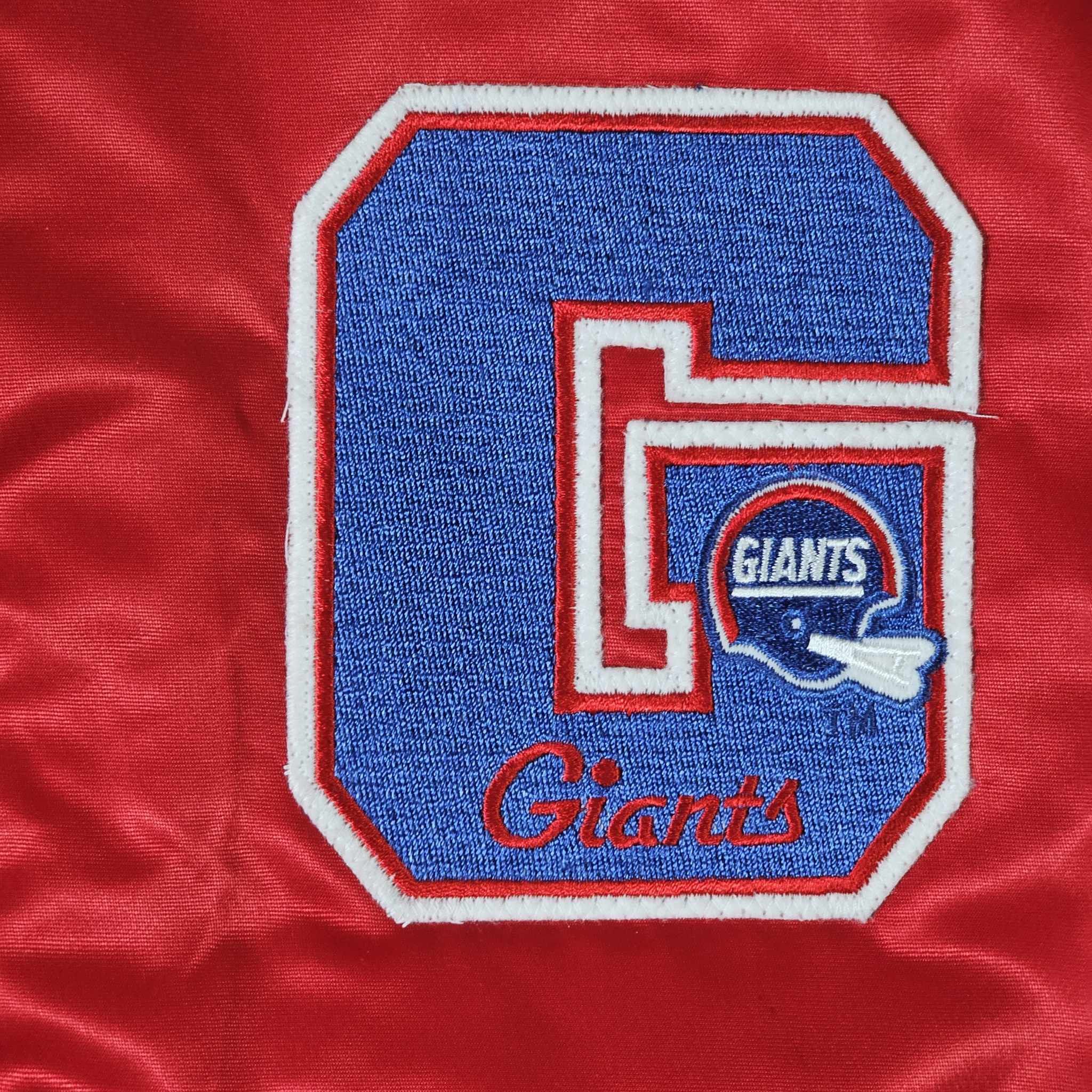 NFL × The Game × Vintage New York Giants Vintage 80s Super Bowl Satin Bomber Jacket Size US XL / EU 56 / 4 - 4 Thumbnail