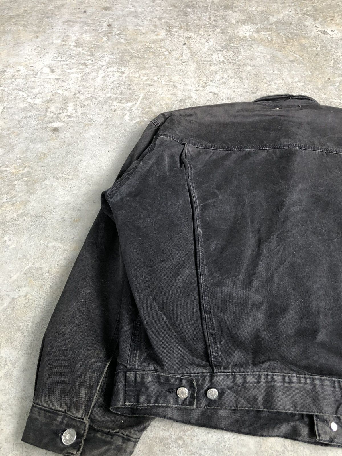 Diesel Diesel Blanket Lined Denim Distressed Jacket Size US XL / EU 56 / 4 - 14 Thumbnail