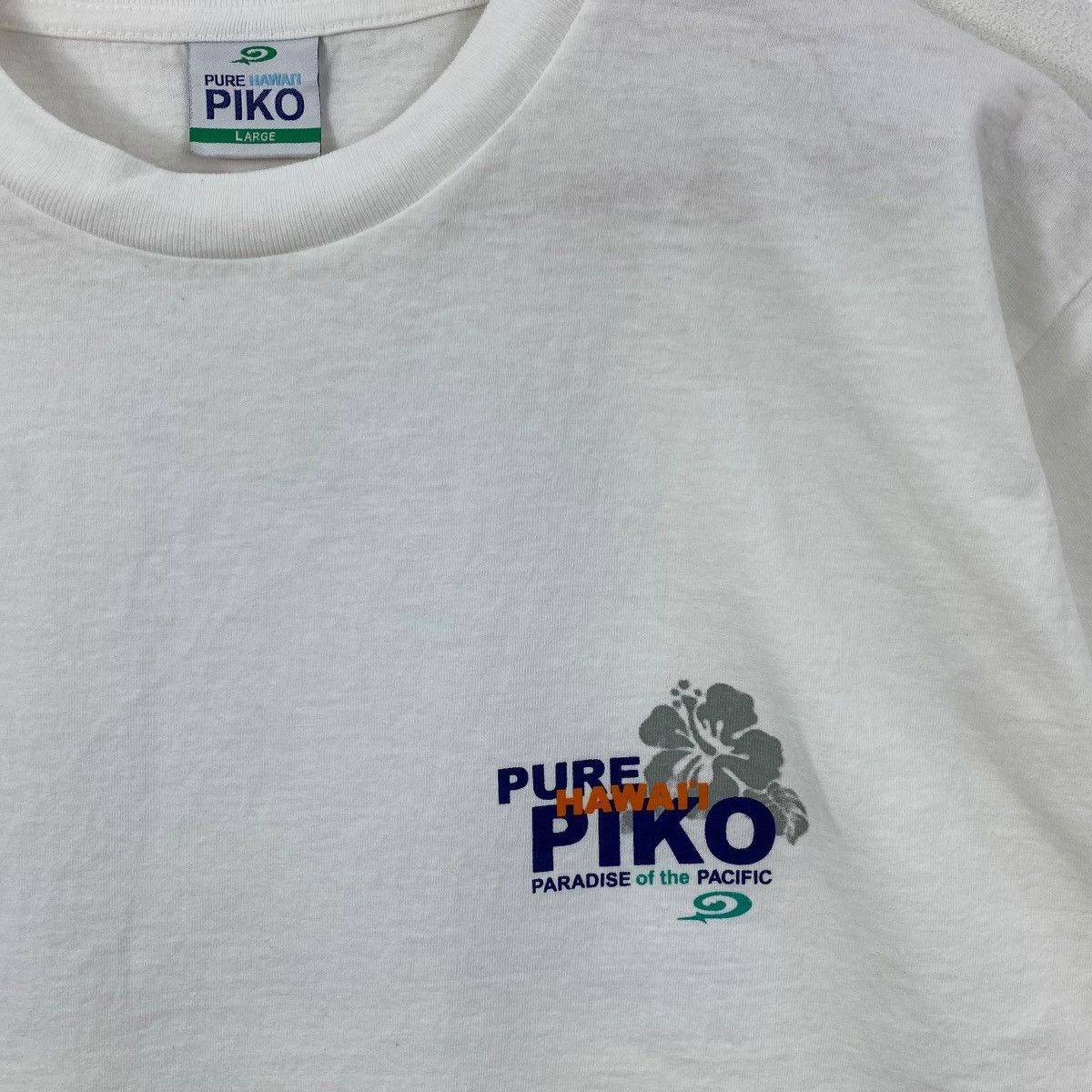 Other Vintage 00's PURE HAWAII PIKO Paradise Of Pacific Tee Shirt Size US L / EU 52-54 / 3 - 7 Thumbnail