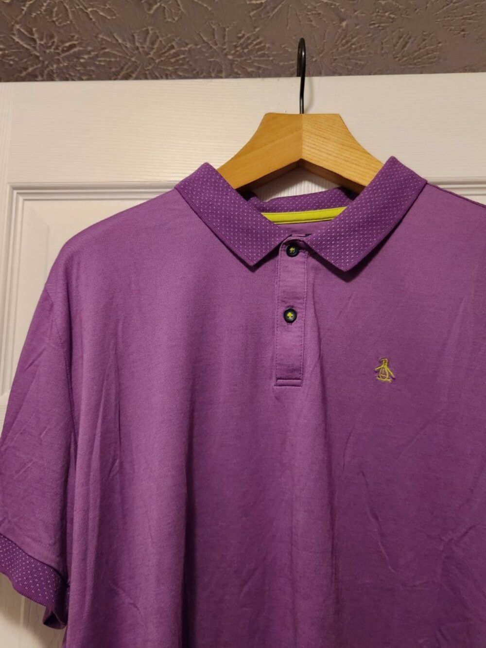 Original Penguin penguin men's 49%pima cotton 40%polyester polo shirt XL Size US XL / EU 56 / 4 - 2 Thumbnail