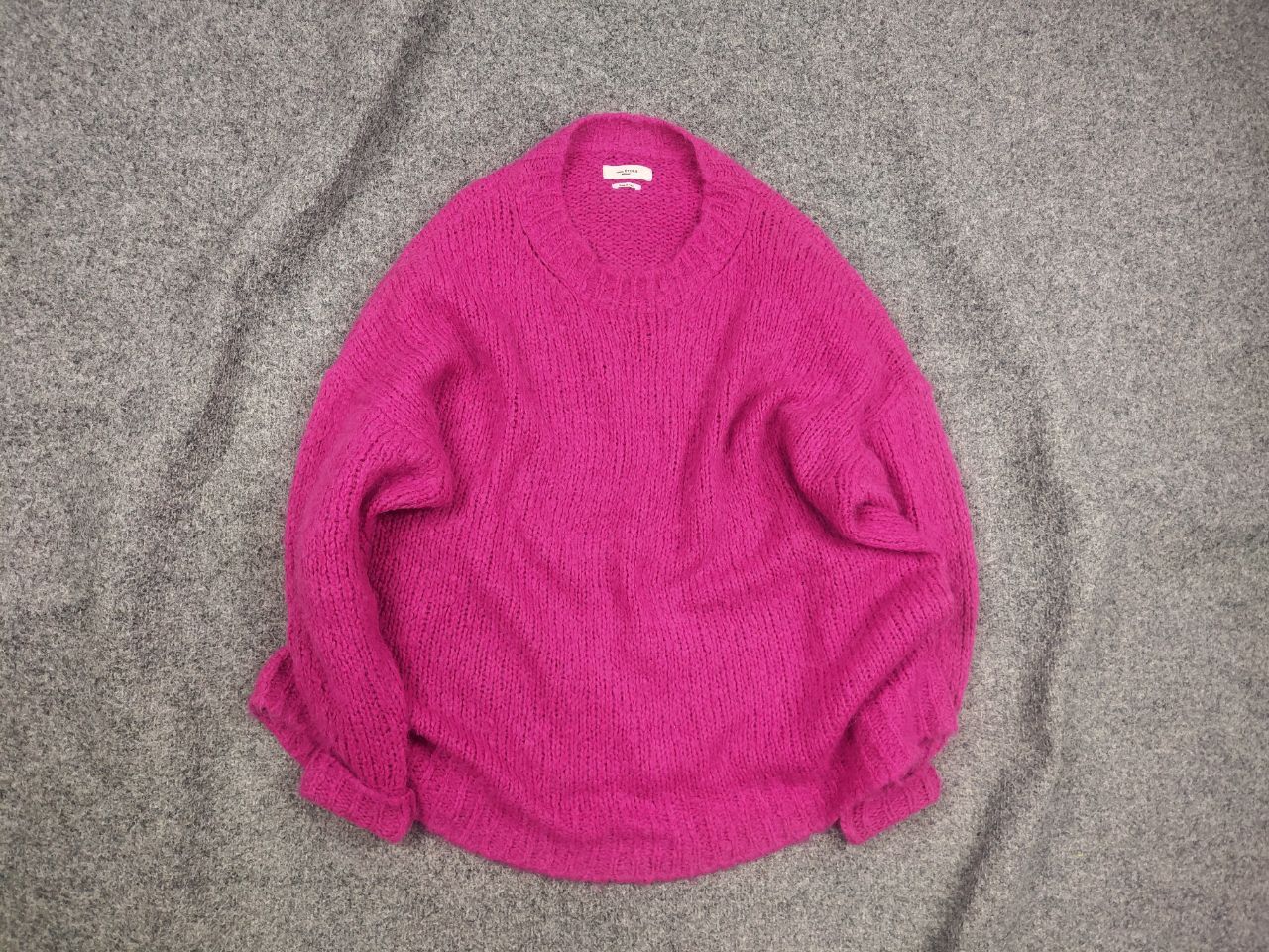 Isabel Marant Isabel Marant Etoile Sayers Pink Knit Oversized Sweater Size L / US 10 / IT 46 - 2 Thumbnail