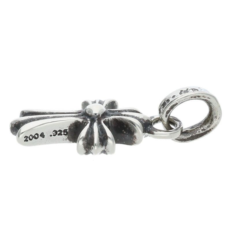 Chrome Hearts Chrome Hearts Pave Sapphire Baby Fat Cross Size ONE SIZE - 4 Thumbnail